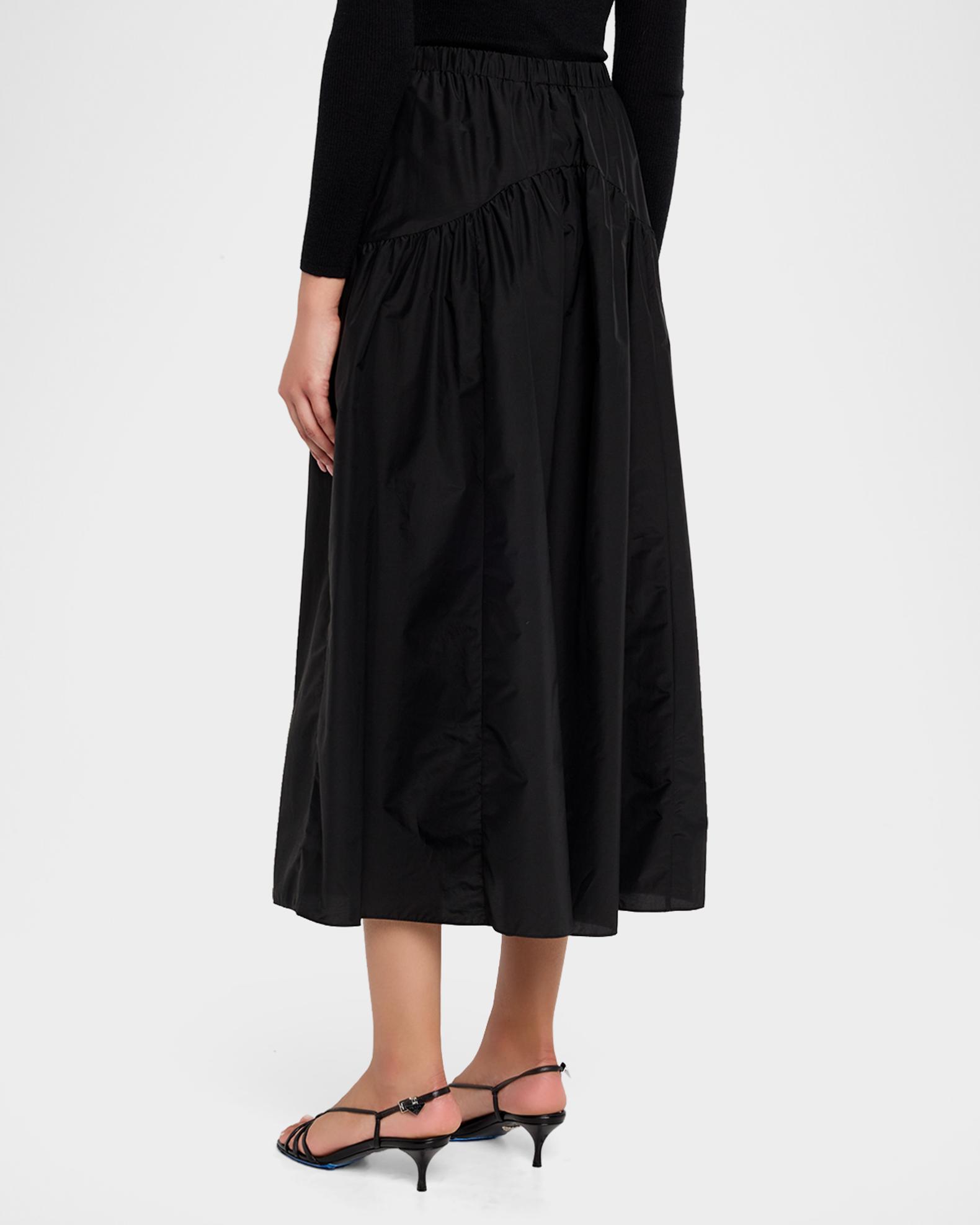 Theory Poplin Circle Skirt | Neiman Marcus
