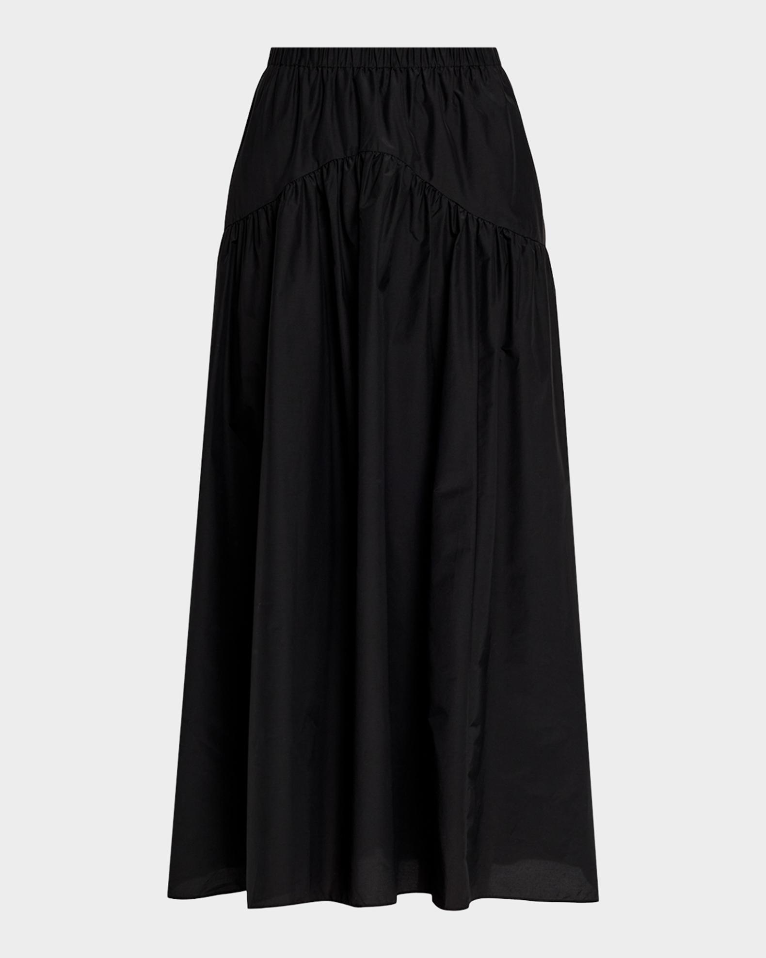 【新品未使用】CIRCULAR FUNCTIONAL SKIRT Theory Poplin Circle Skirt | Neiman Marcus