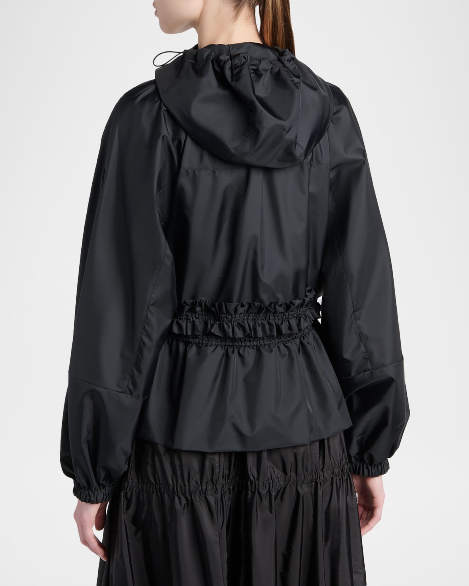 Moncler Genius Imaginaire Canvas Short Parka | Neiman Marcus