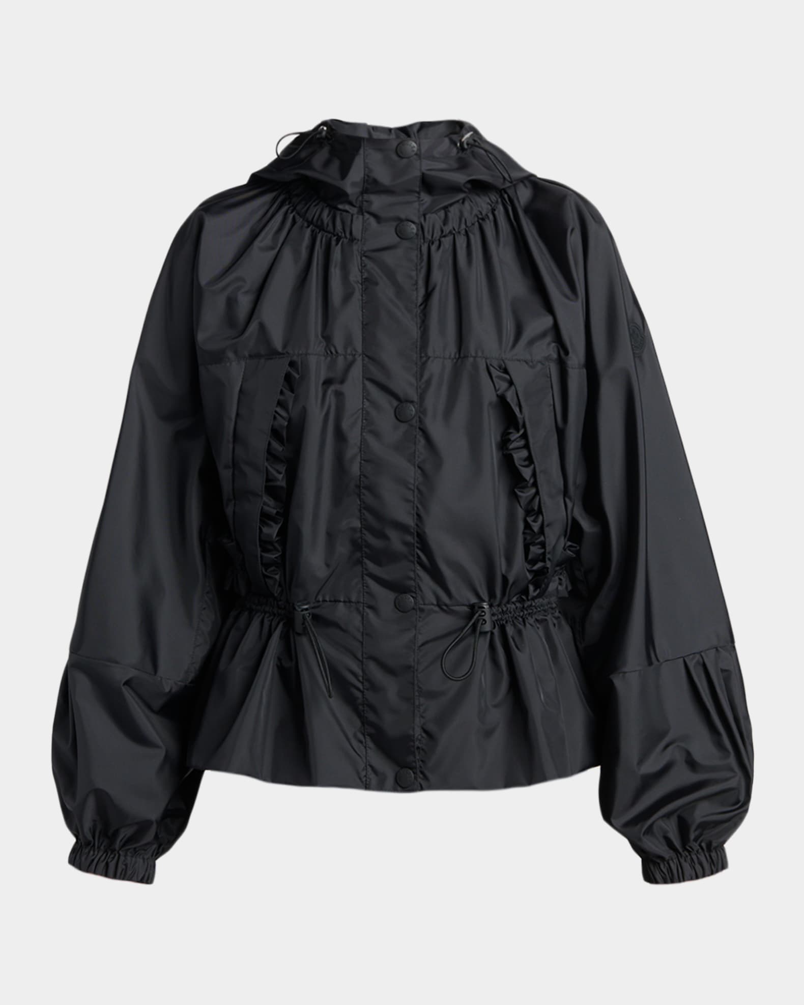 Moncler Genius Imaginaire Canvas Short Parka | Neiman Marcus
