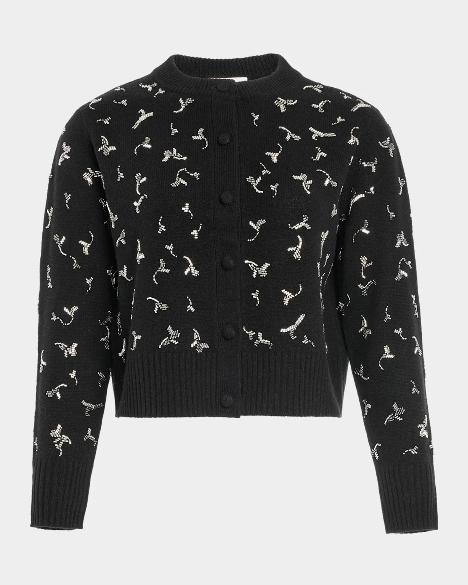 Altuzarra Vaughn Beaded Wool Crewneck Sweater | Neiman Marcus