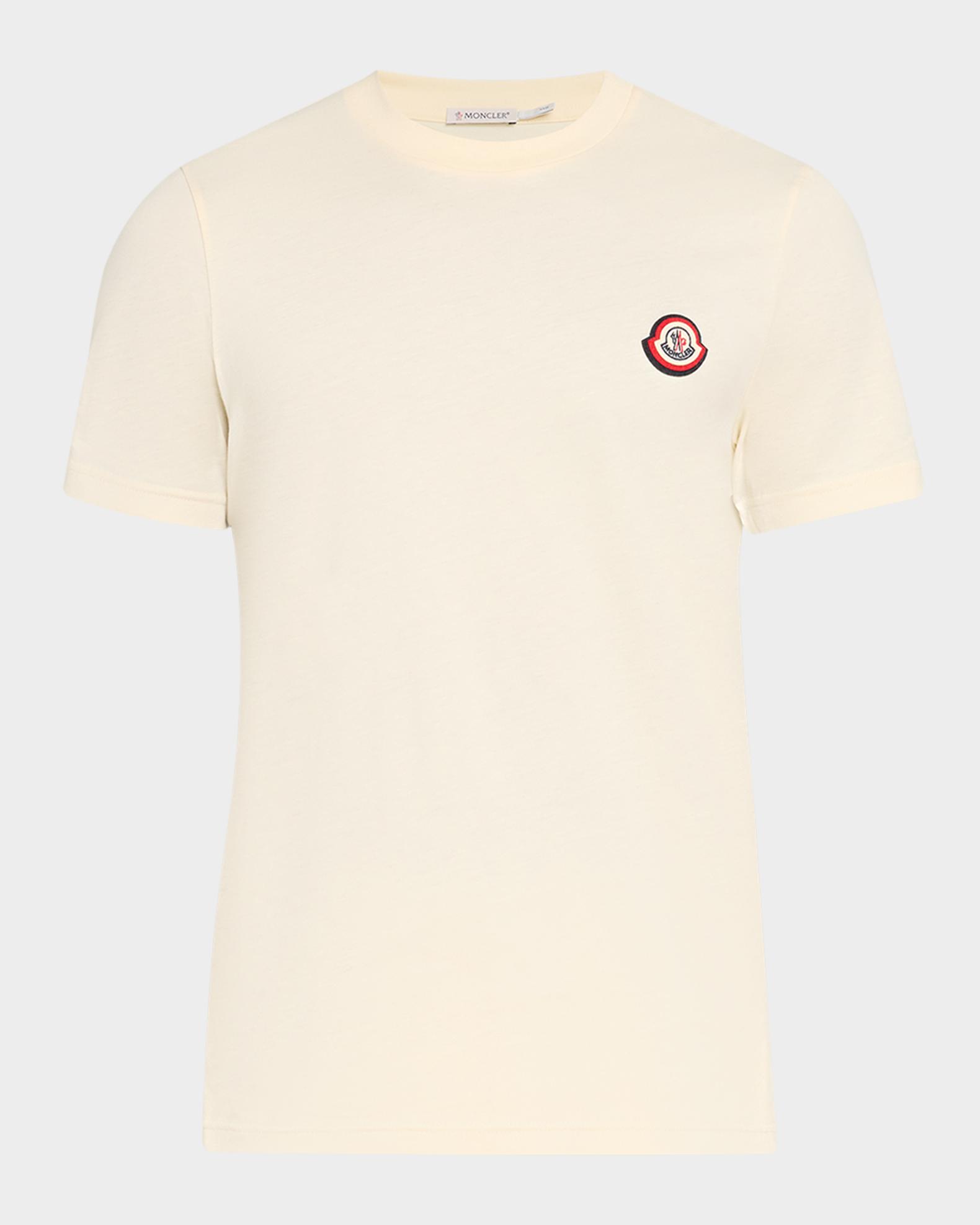 Moncler Men's Cotton Logo Crewneck T-Shirt | Neiman Marcus