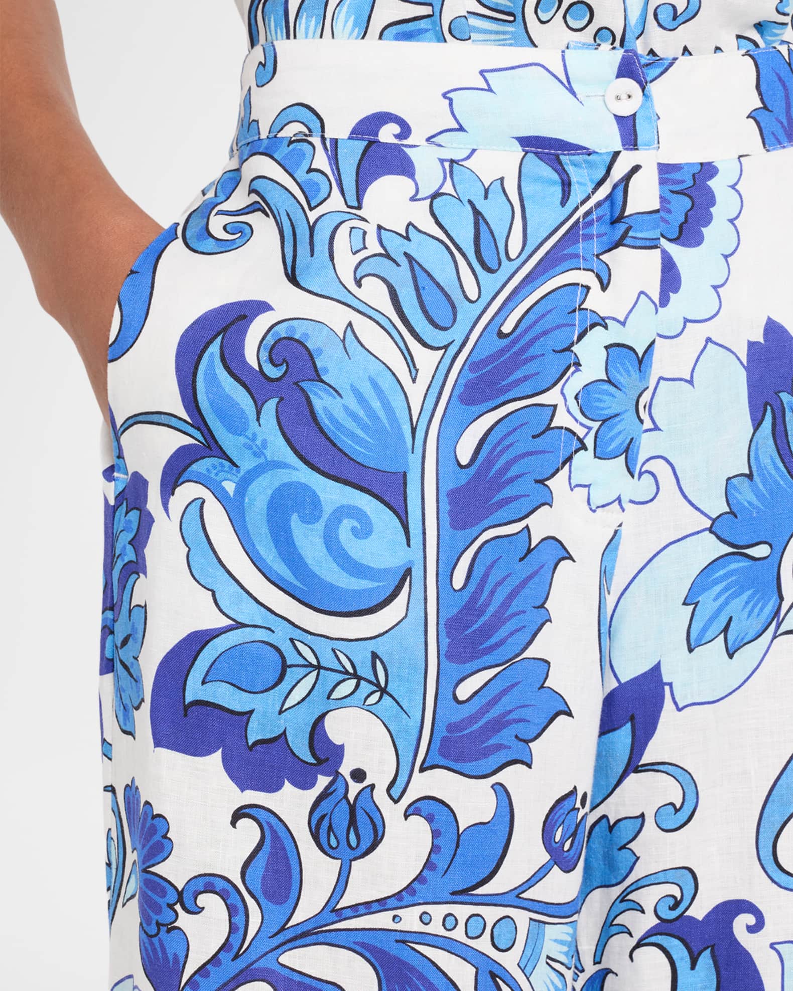 johnny was linen tank dress Johnny Was Women's Linen Bias Tank Top Dress in Naidda, Size XS, Floral