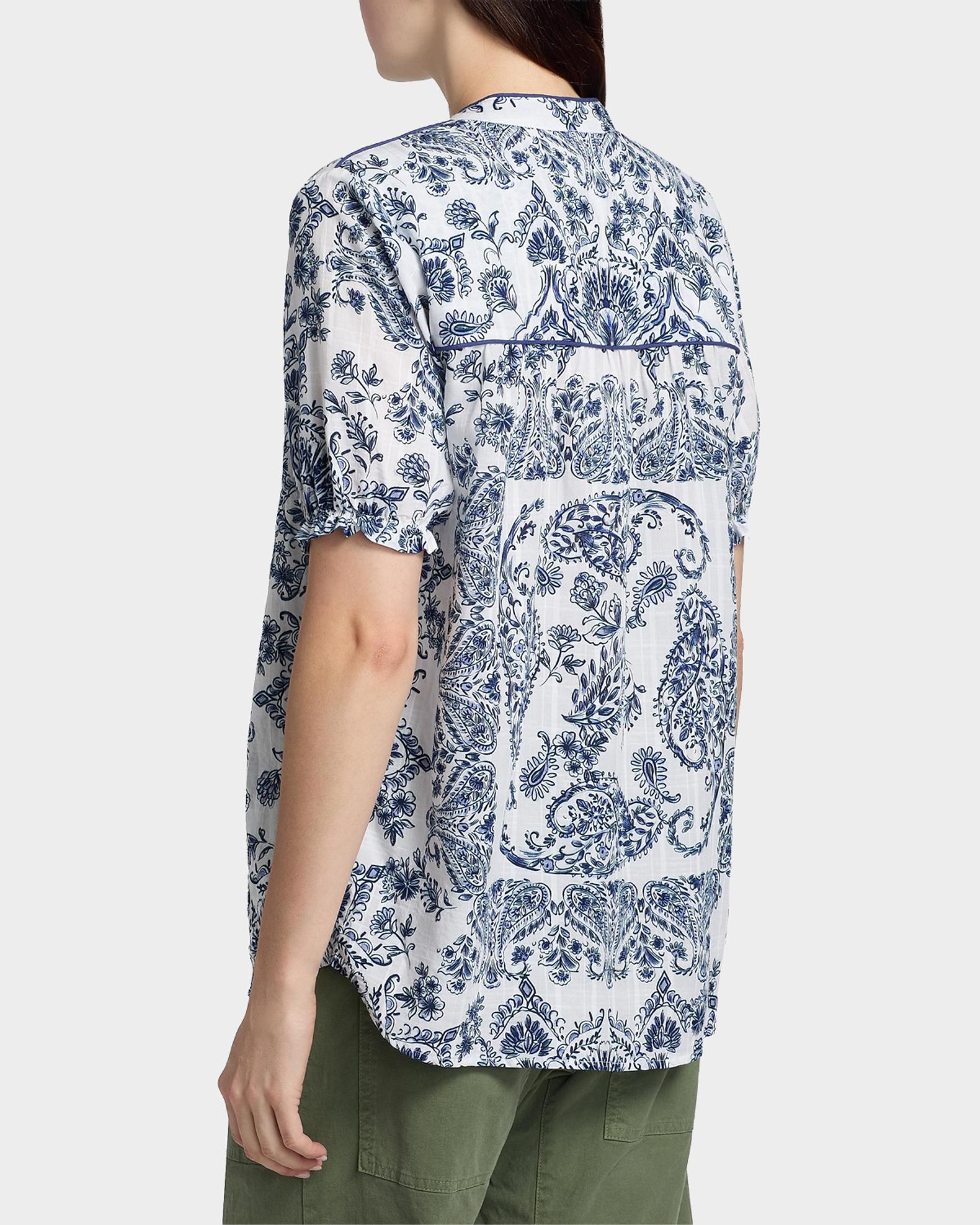 Johnny Was Jaden Western Shirred Yoke Blouse | Neiman Marcus