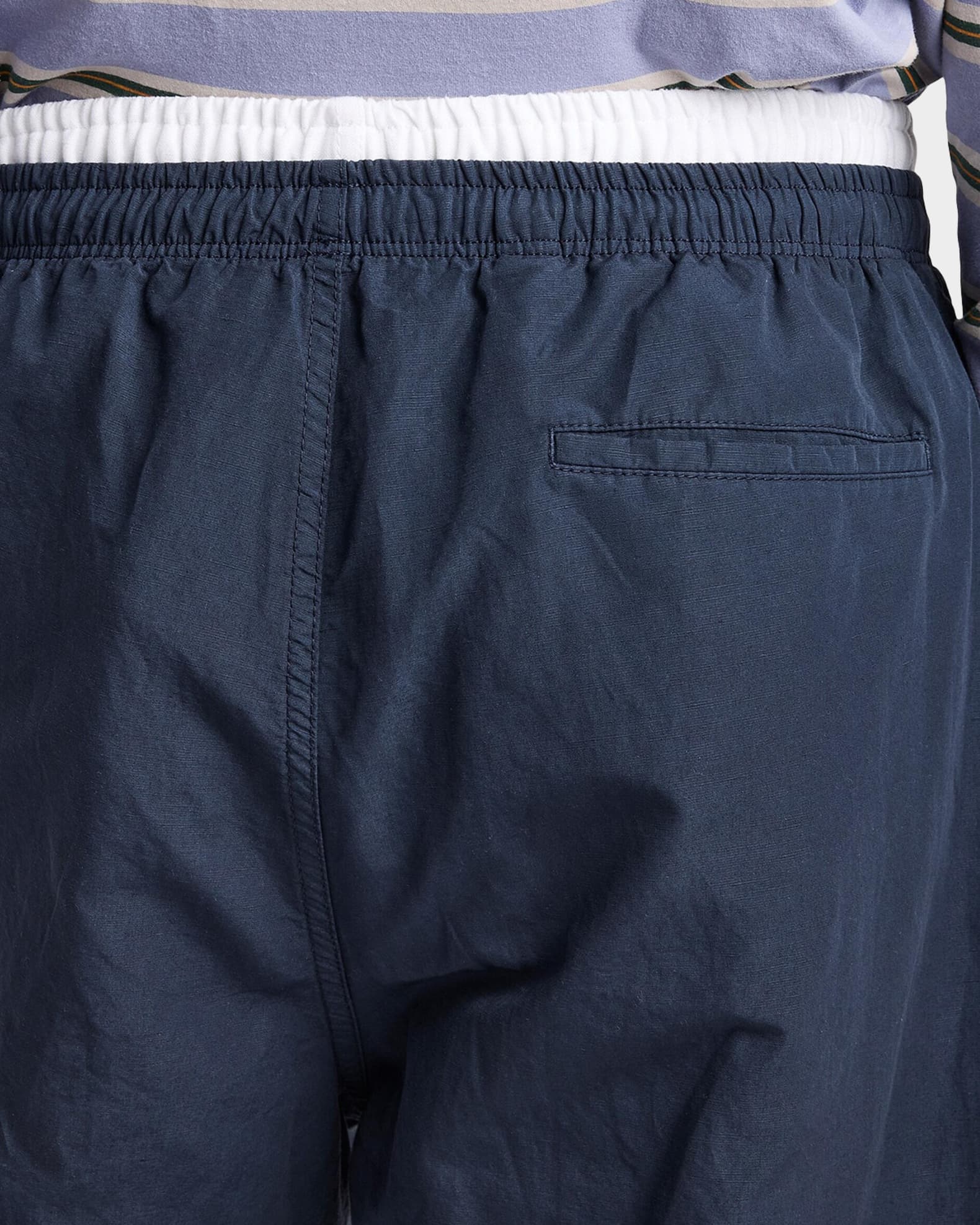 Prada Men's Linen-Blend Wide-Leg Drawstring Pants | Neiman Marcus