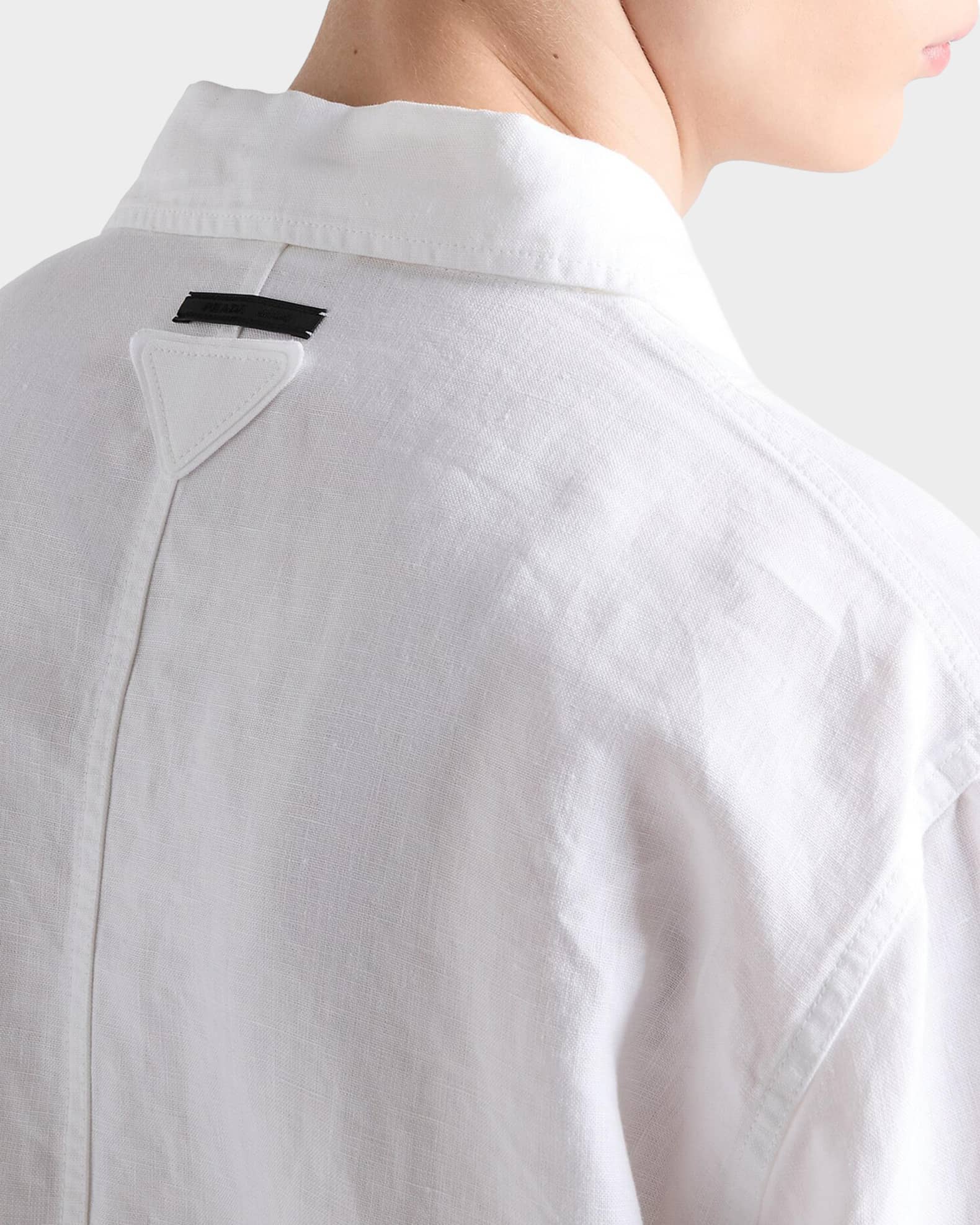 Prada Men's Single-Breasted Linen Jacket | Neiman Marcus