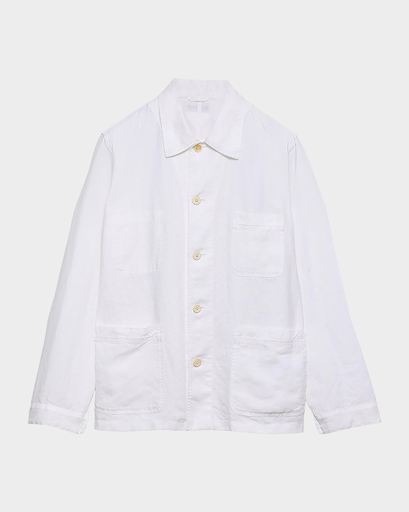 Prada Men's Single-Breasted Linen Jacket | Neiman Marcus