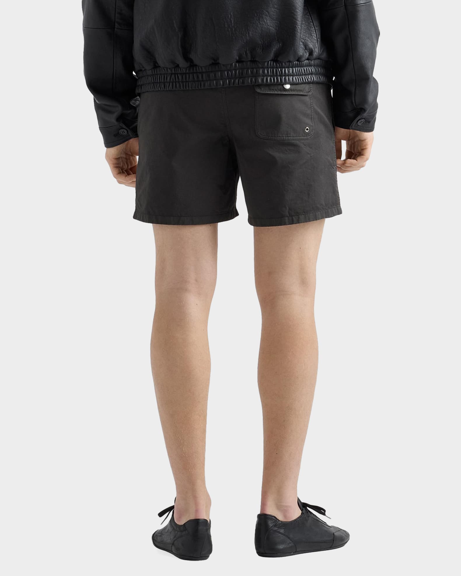 PRADA スウィムショーツ Prada Men's Cotton Twill Swim Trunks | Neiman Marcus