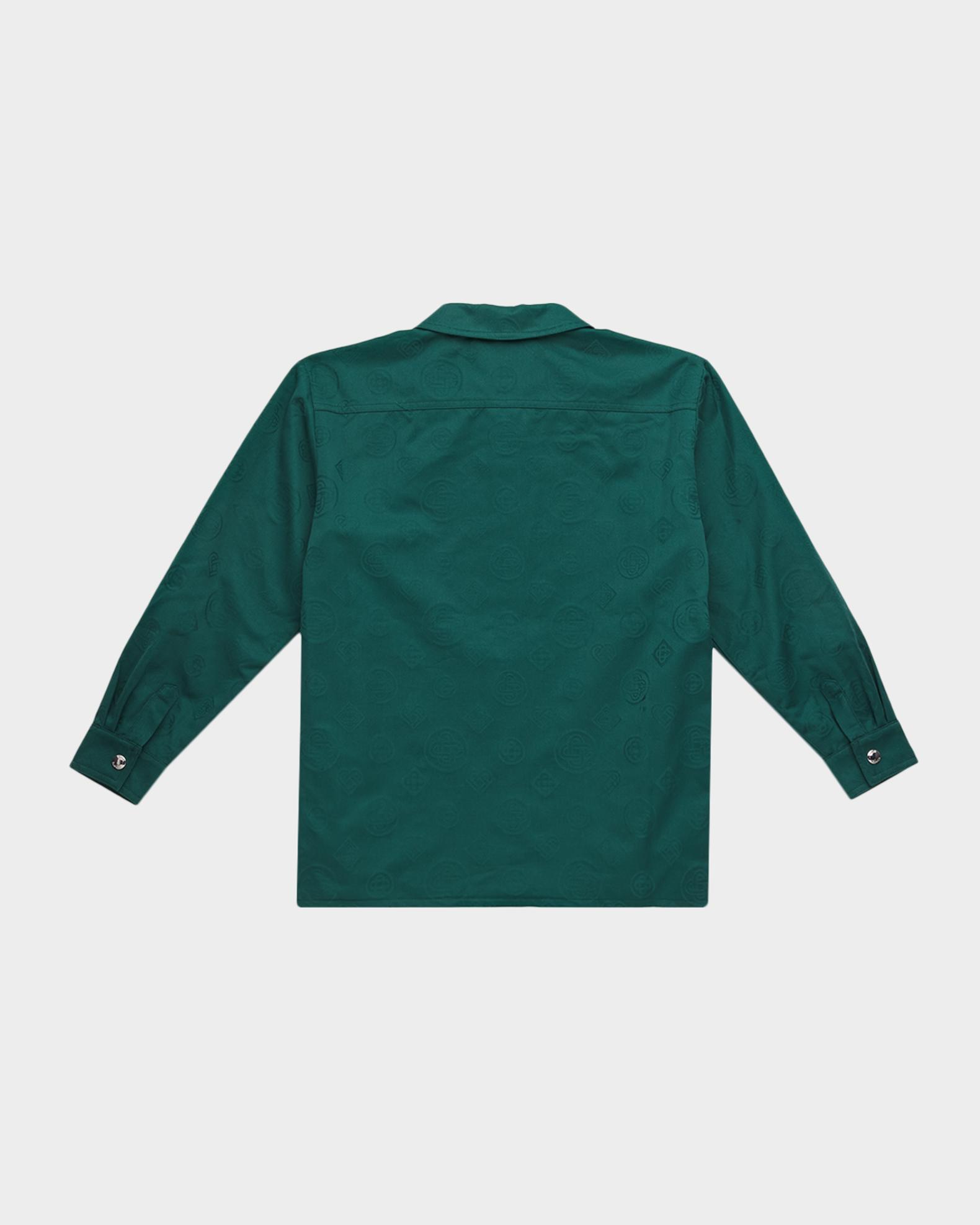 Casablanca Little Boy's & Boy's Monogram Overshirt | Neiman Marcus