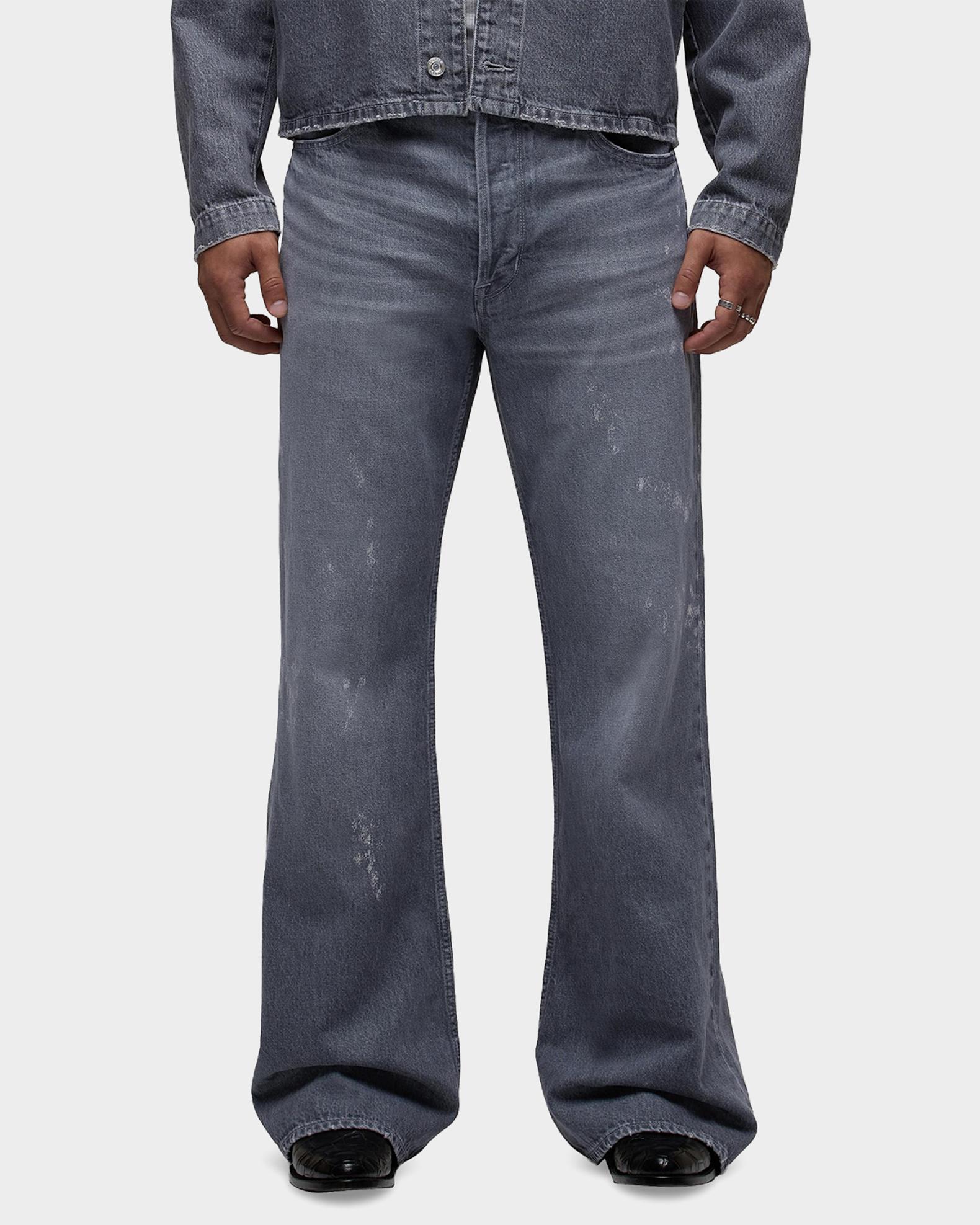 Hudson Hendrix Whiskered Flared Jeans | Neiman Marcus