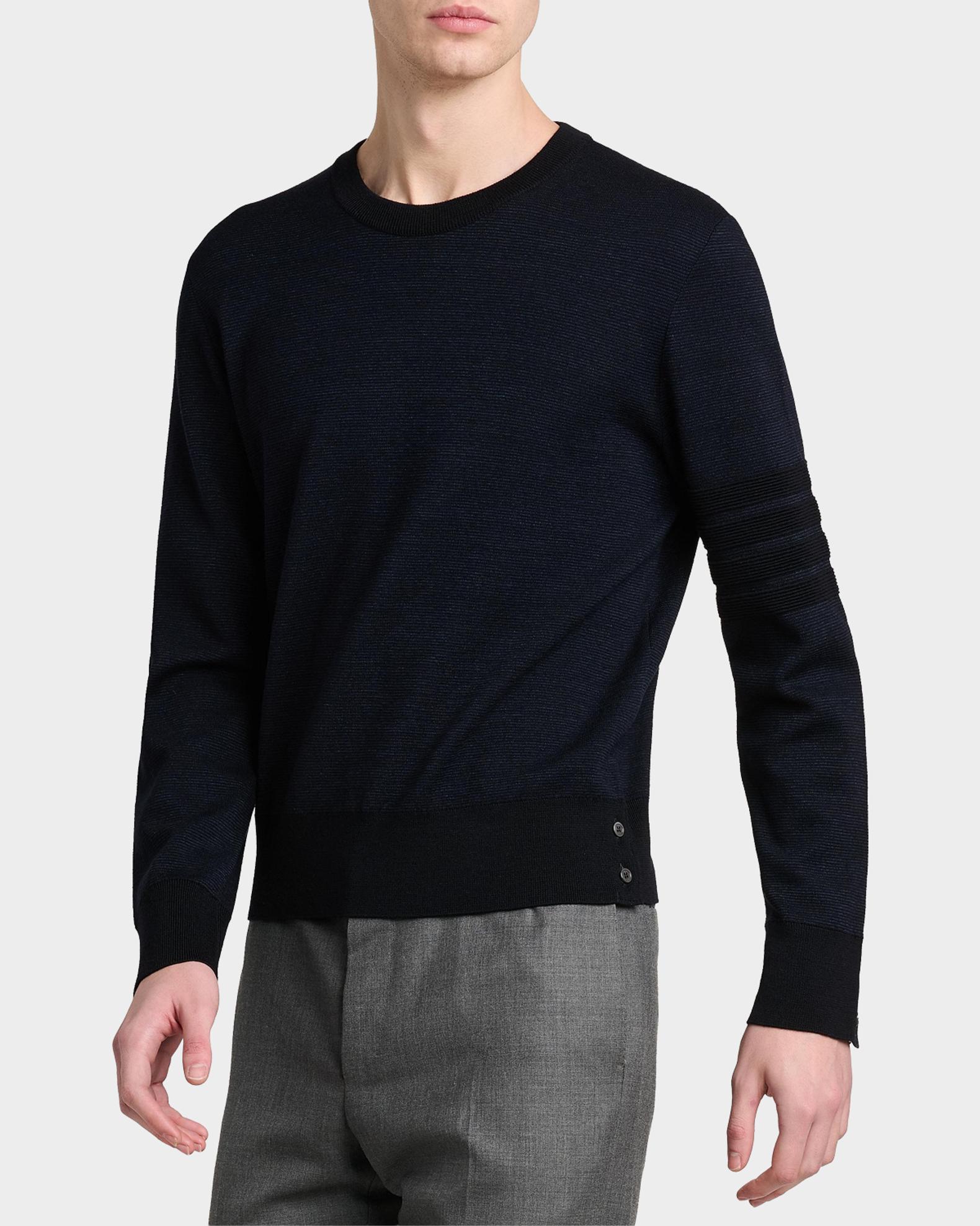Thom Browne Men's Ottoman Stitch 4-Bar Stripe Wool-Linen-Cotton