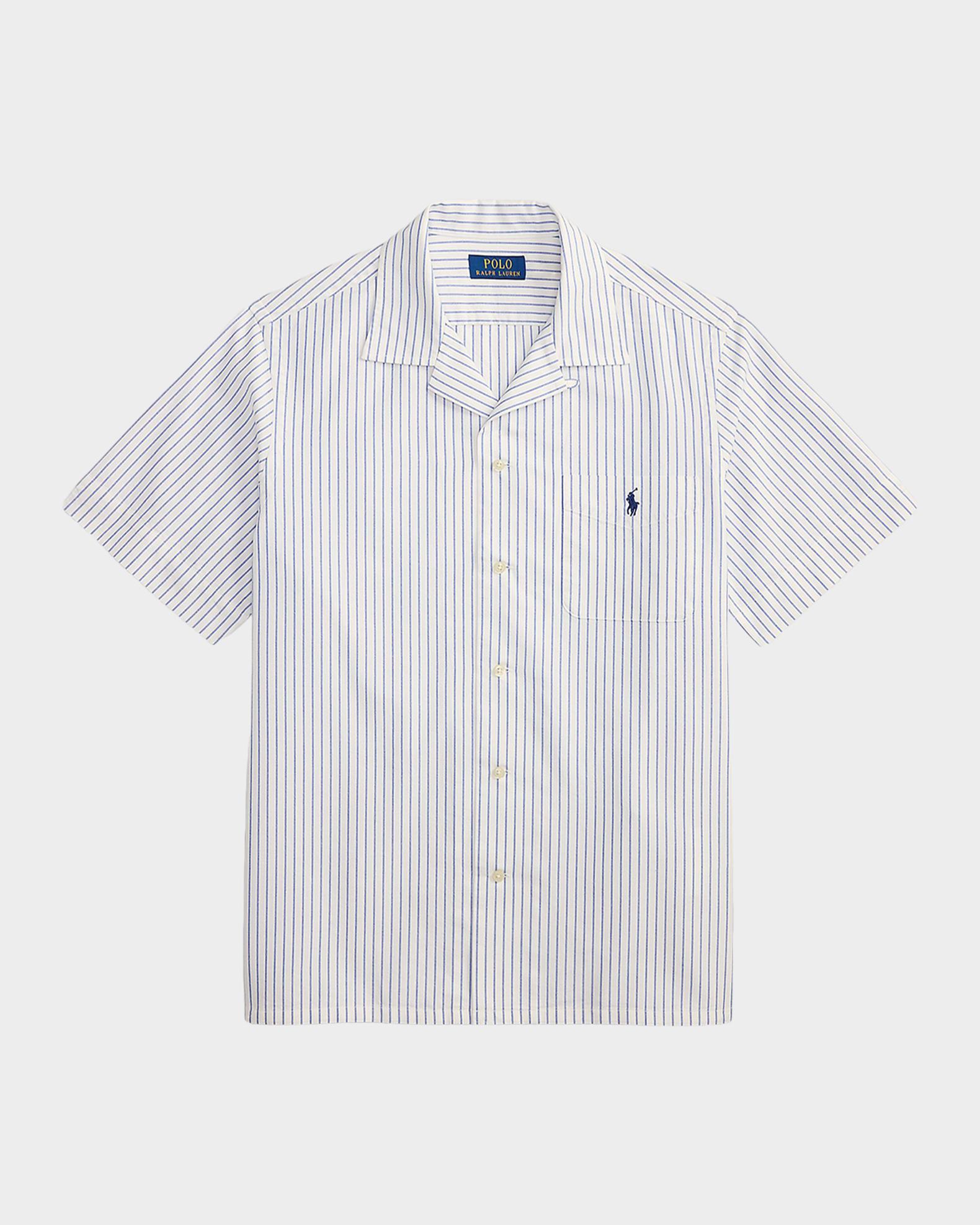Polo Ralph Lauren Men's Classic-Fit Striped Oxford Camp Shirt