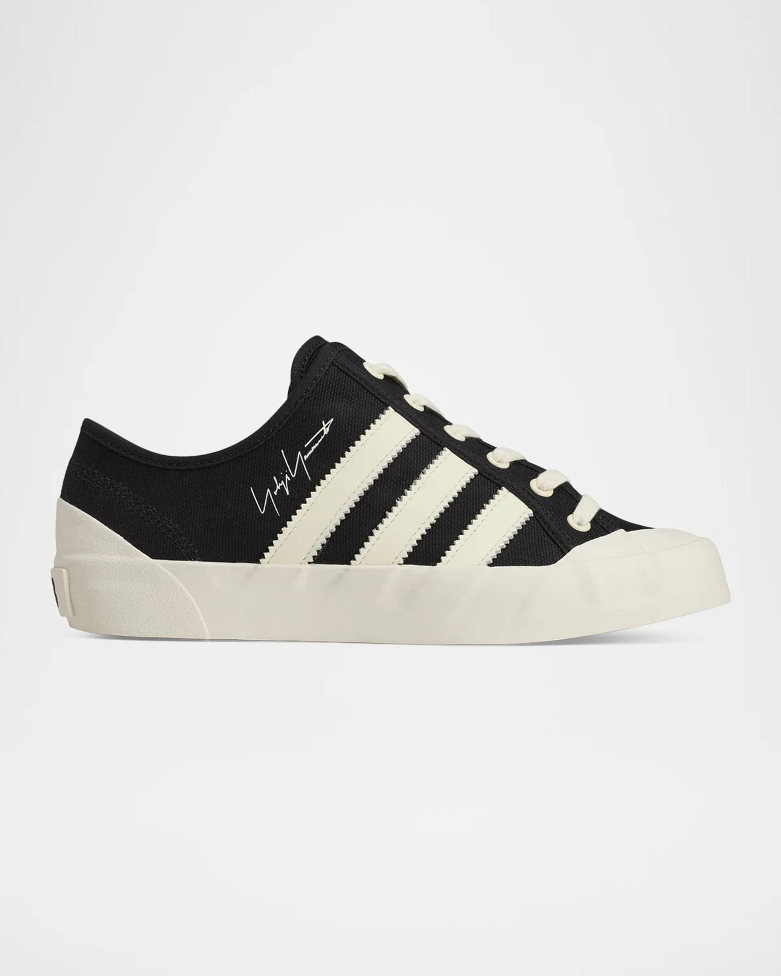 Y-3 Men's Adria Textile and Leather Low-Top Sneakers | Neiman Marcus