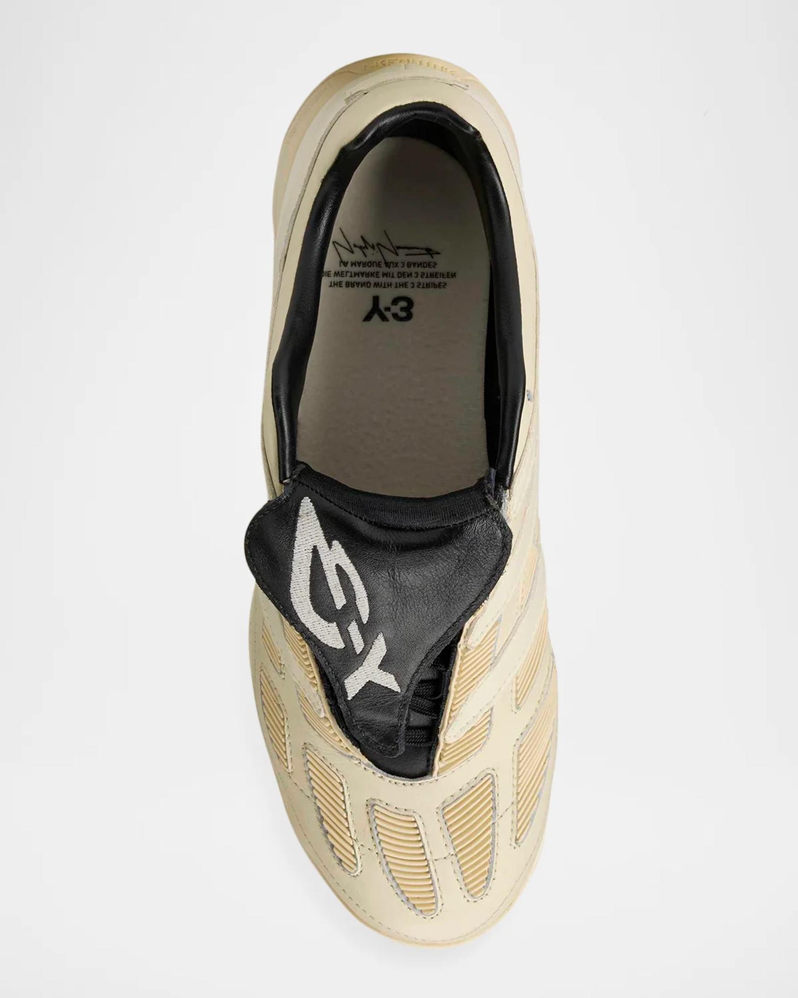 Y-3 Men's Predator Precision Leather Sneakers | Neiman Marcus