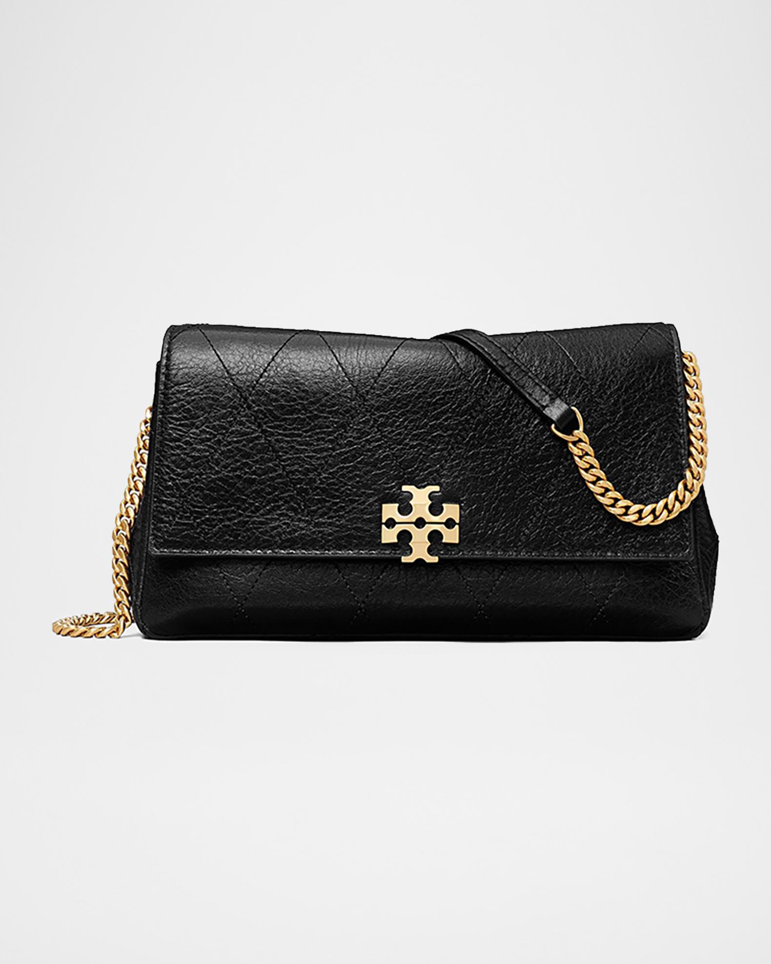 TORY BURCH レザーショルダーバッグ Tory Burch Charlie Quilted Leather Crossbody Bag | Neiman Marcus