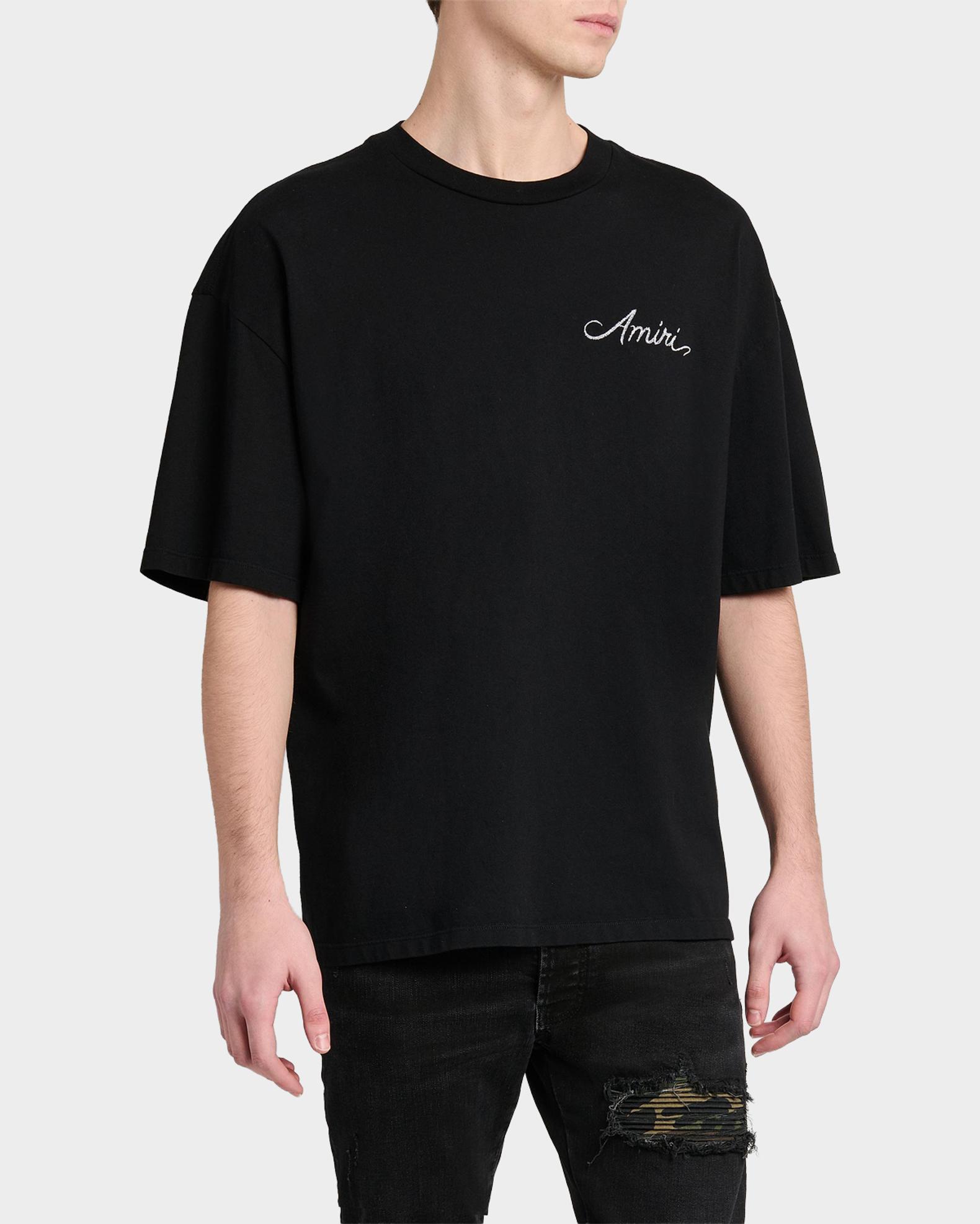 Amiri Men's Logo Cotton Crewneck T-Shirt | Neiman Marcus