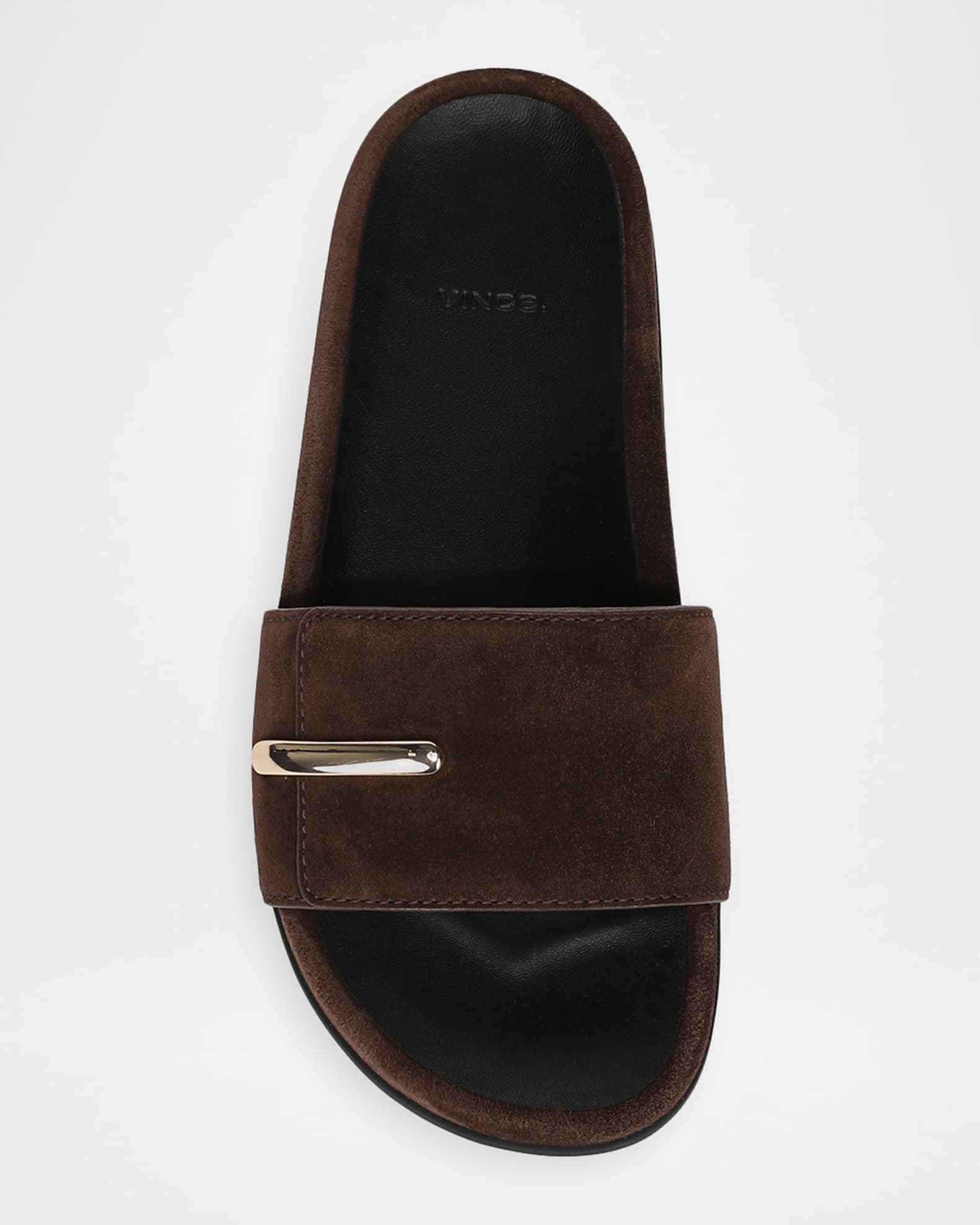 靴  SLIPPER Suede Slide Sandal Vince Sadie Suede Slide Sandals | Neiman Marcus