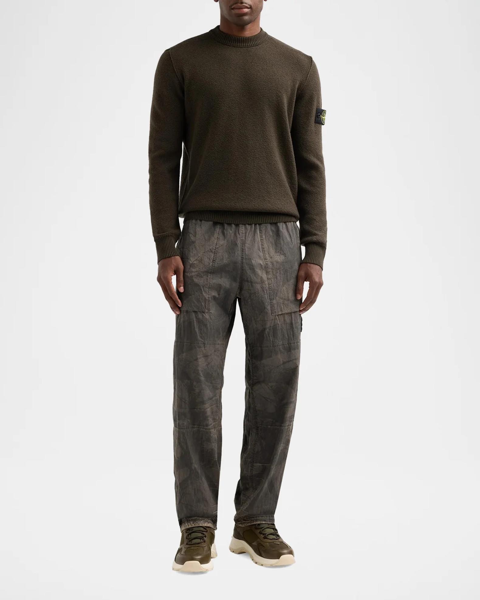 Stone Island Men's Camouflage Nylon Pants | Neiman Marcus