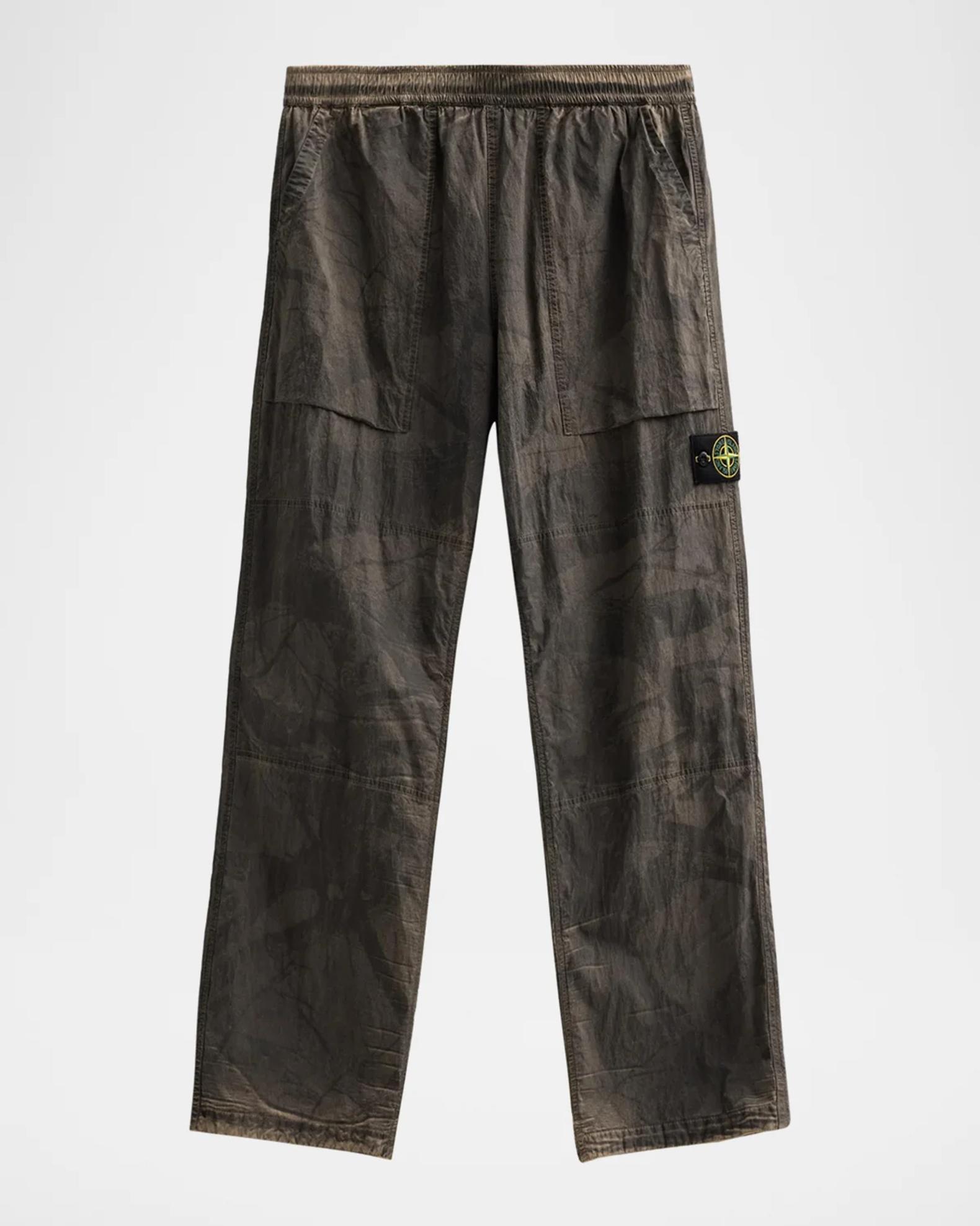 Stone Island Men's Camouflage Nylon Pants | Neiman Marcus