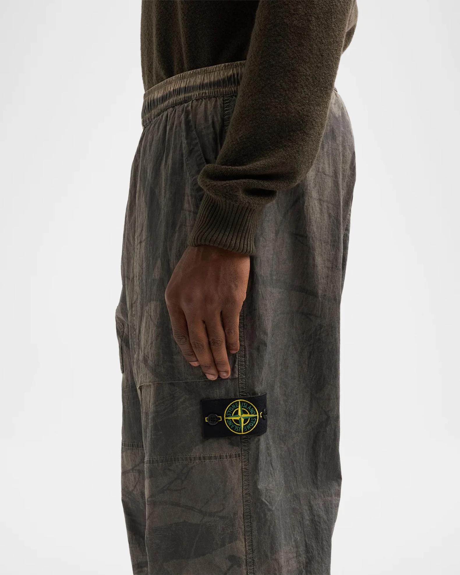 Stone Island Men's Camouflage Nylon Pants | Neiman Marcus