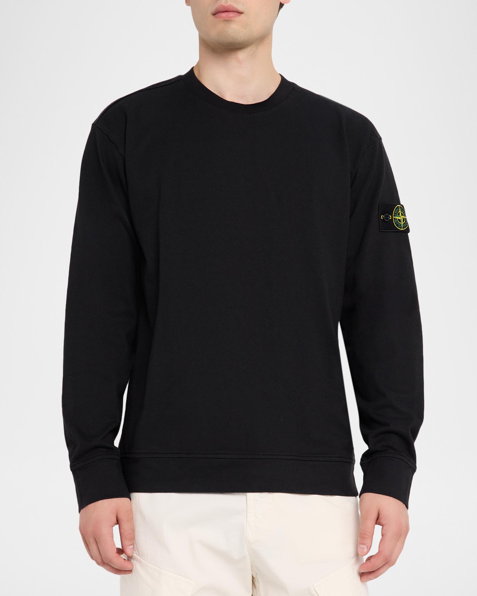 Stone Island Men's Compass Crewneck Sweatshirt | Neiman Marcus