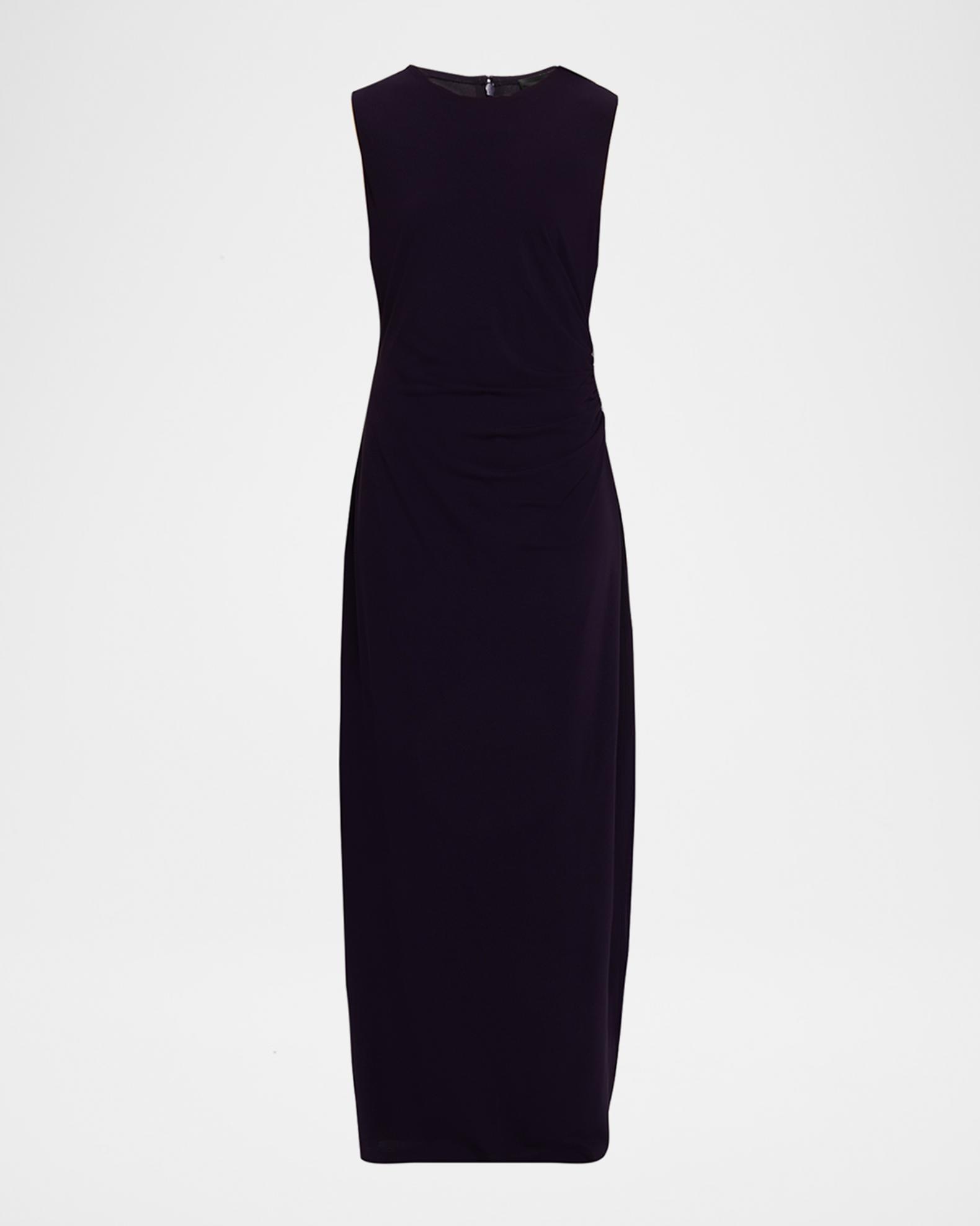 Emporio Armani Sleeveless Jersey Column Gown | Neiman Marcus