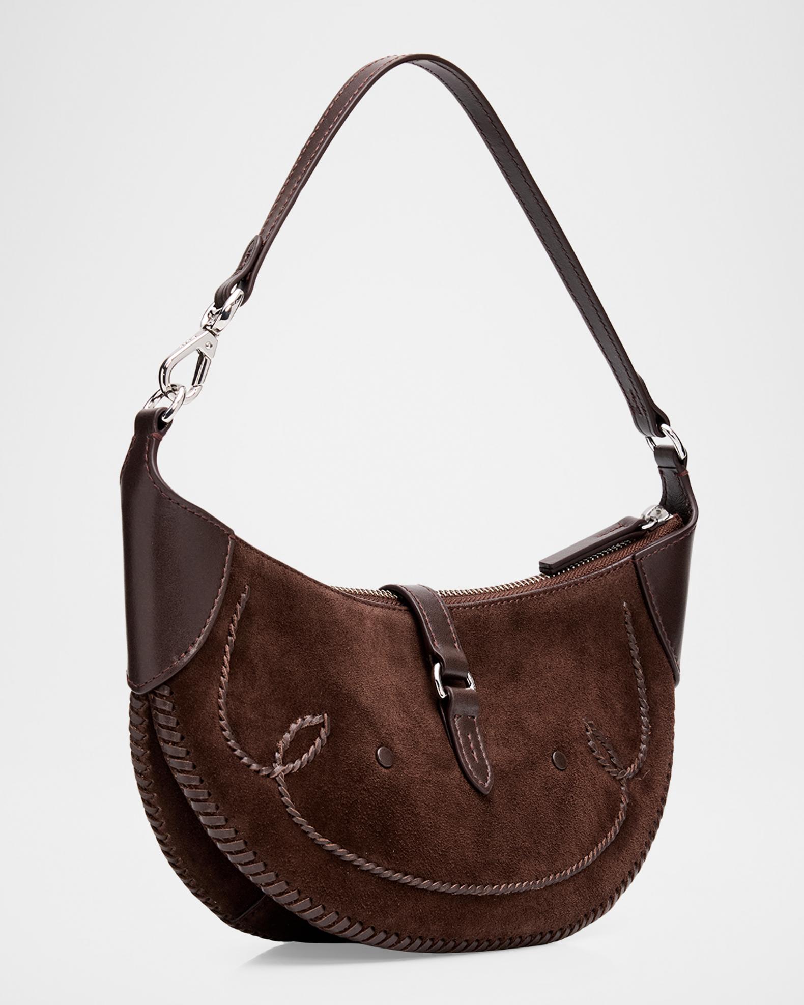 Polo Ralph Lauren Polo ID Western Suede Shoulder Bag | Neiman Marcus