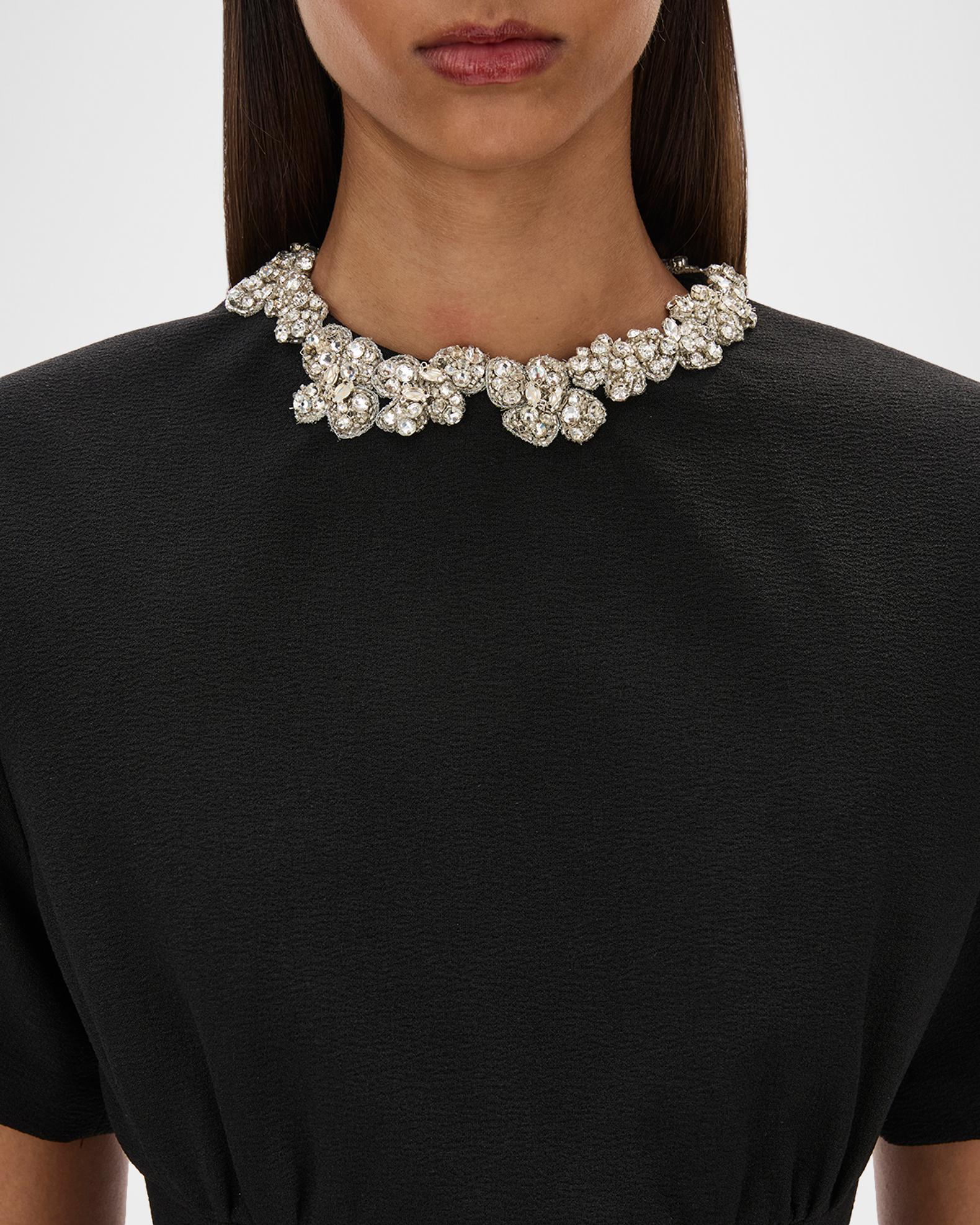 Rachel Gilbert Dovetta Embellished Strong-Shoulder Empire Gown | Neiman ...