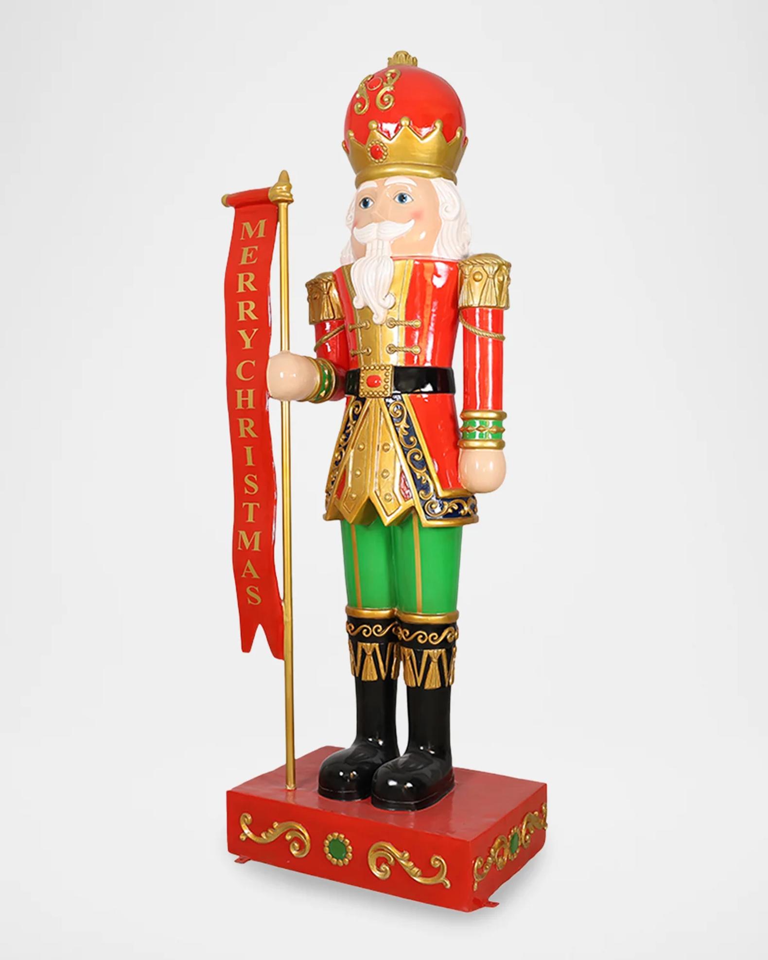 Universal Statues Large Traditional Nutcracker | Neiman Marcus