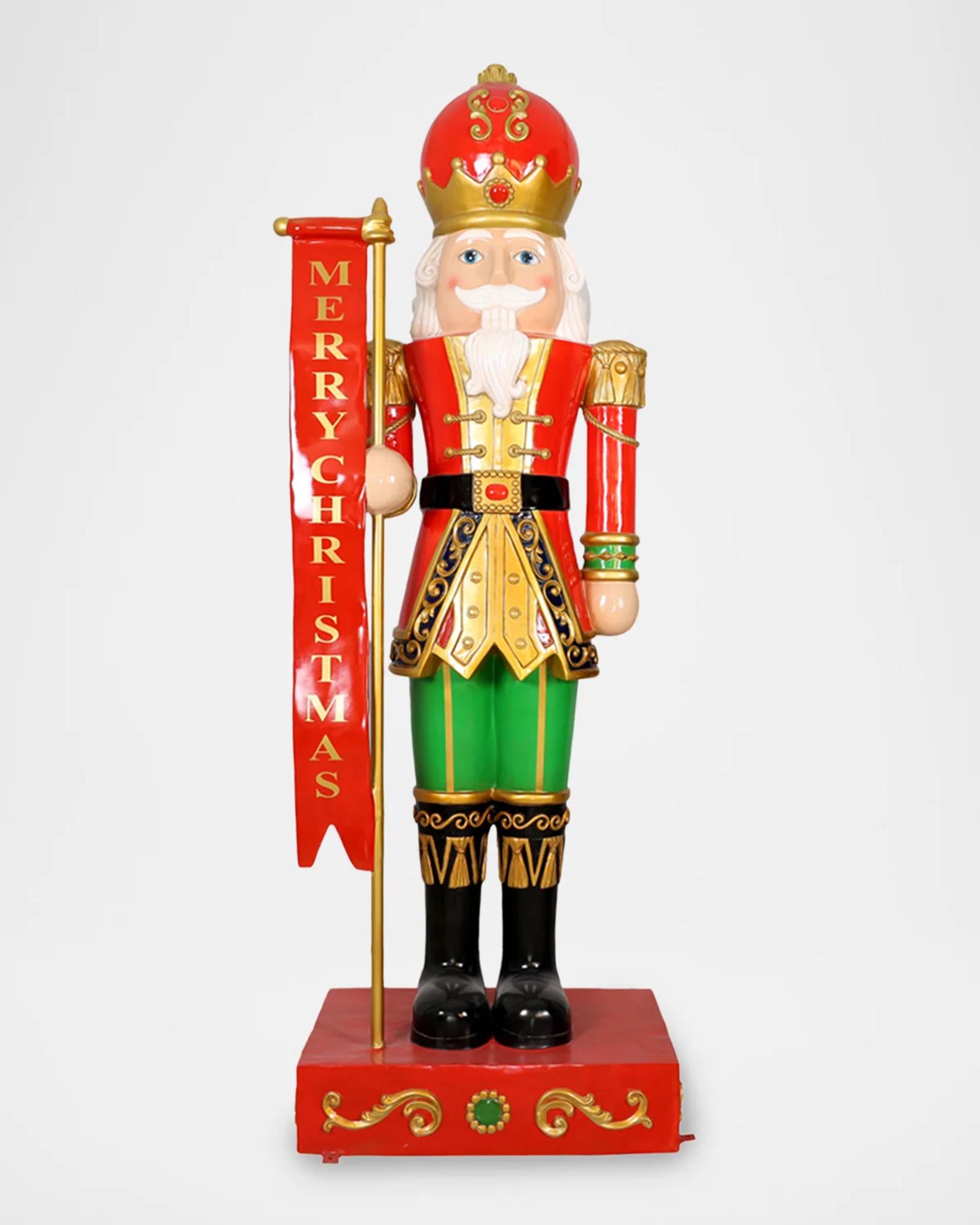 Universal Statues Large Traditional Nutcracker | Neiman Marcus