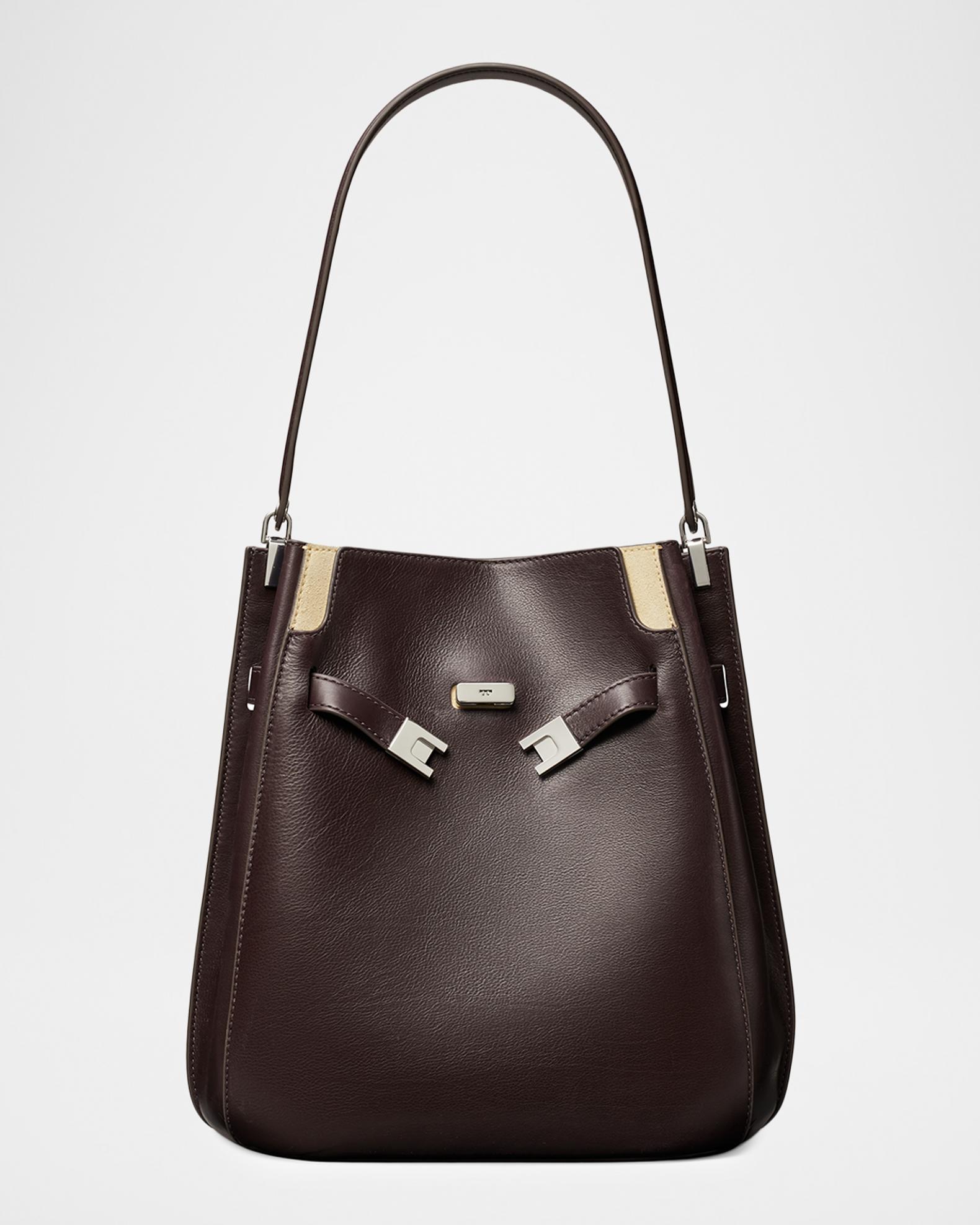 【大特価】Tory Burch レザー鞄 Tory Burch Lee Radziwill Leather Shoulder Bag | Neiman Marcus