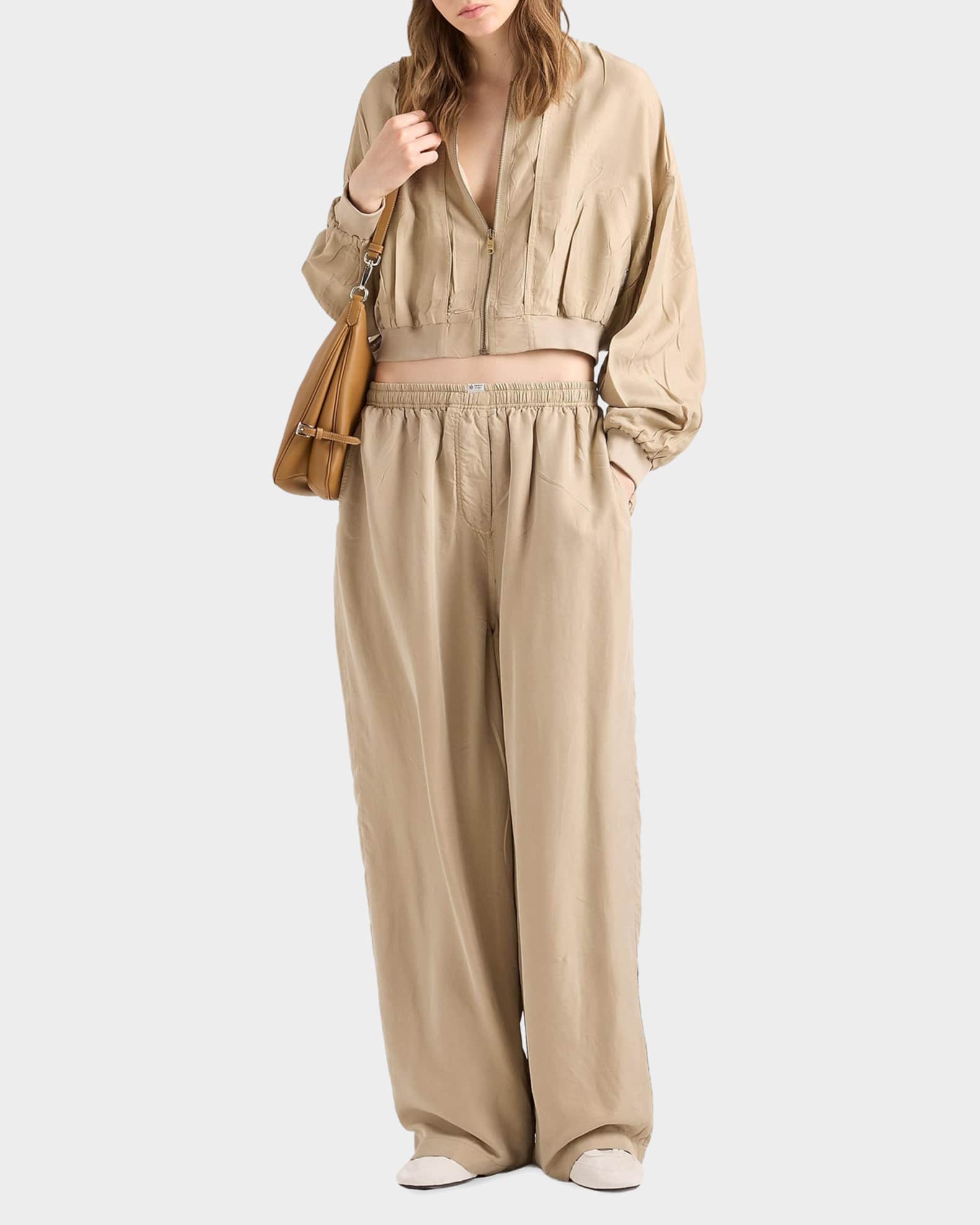 Prada Old Silk Pants | Neiman Marcus