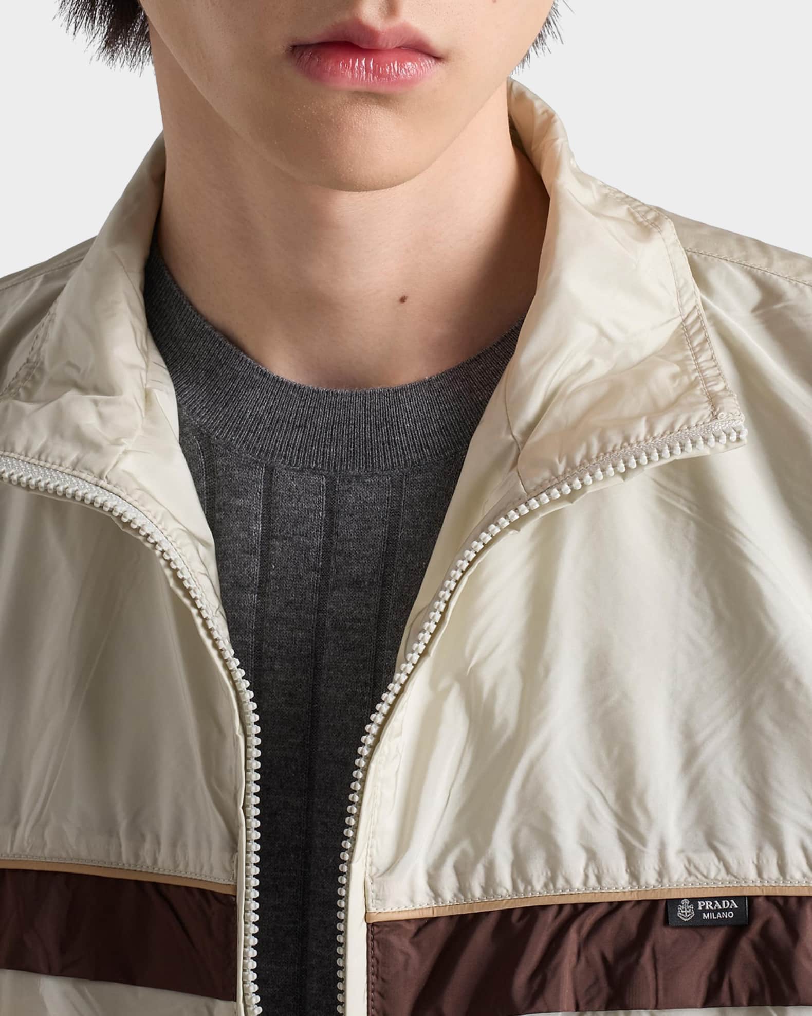 Prada Men's Re-Nylon Jacket | Neiman Marcus