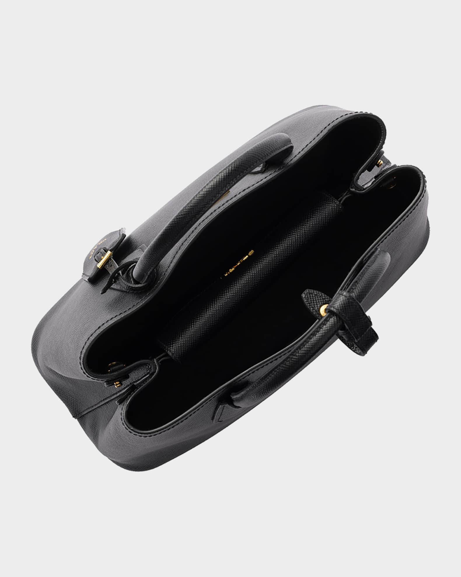 Prada Double Medium Saffiano Leather Bag | Neiman Marcus