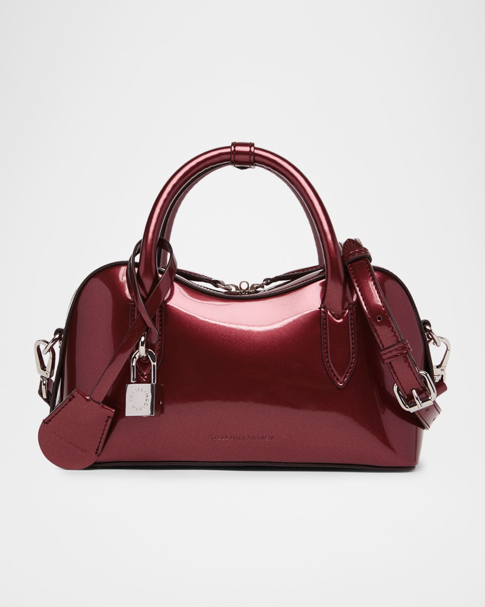 Stella McCartney Ryder Small Glossy Crossbody Bag | Neiman Marcus