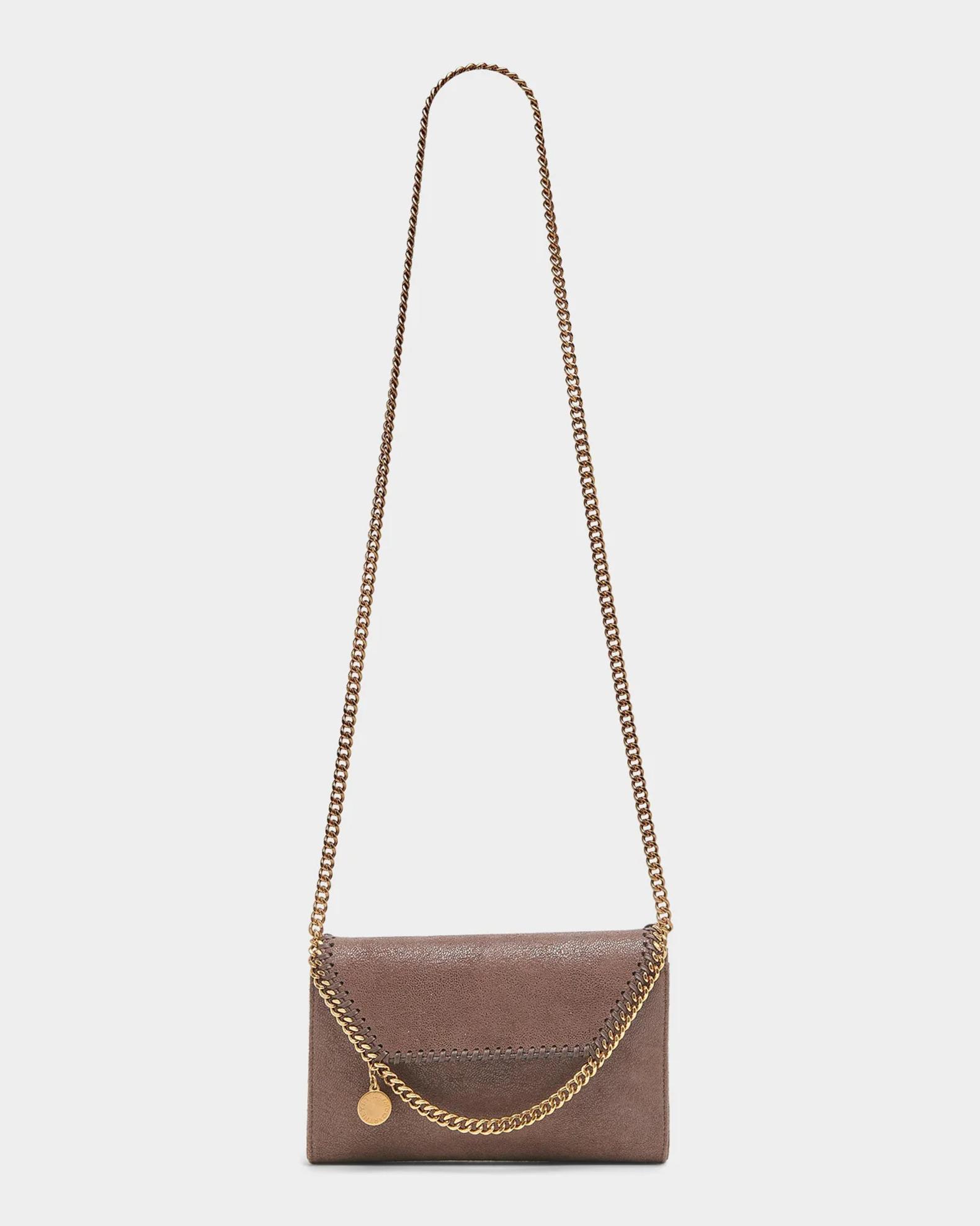 Stella McCartney Falabella Shaggy Deer Wallet Crossbody Bag
