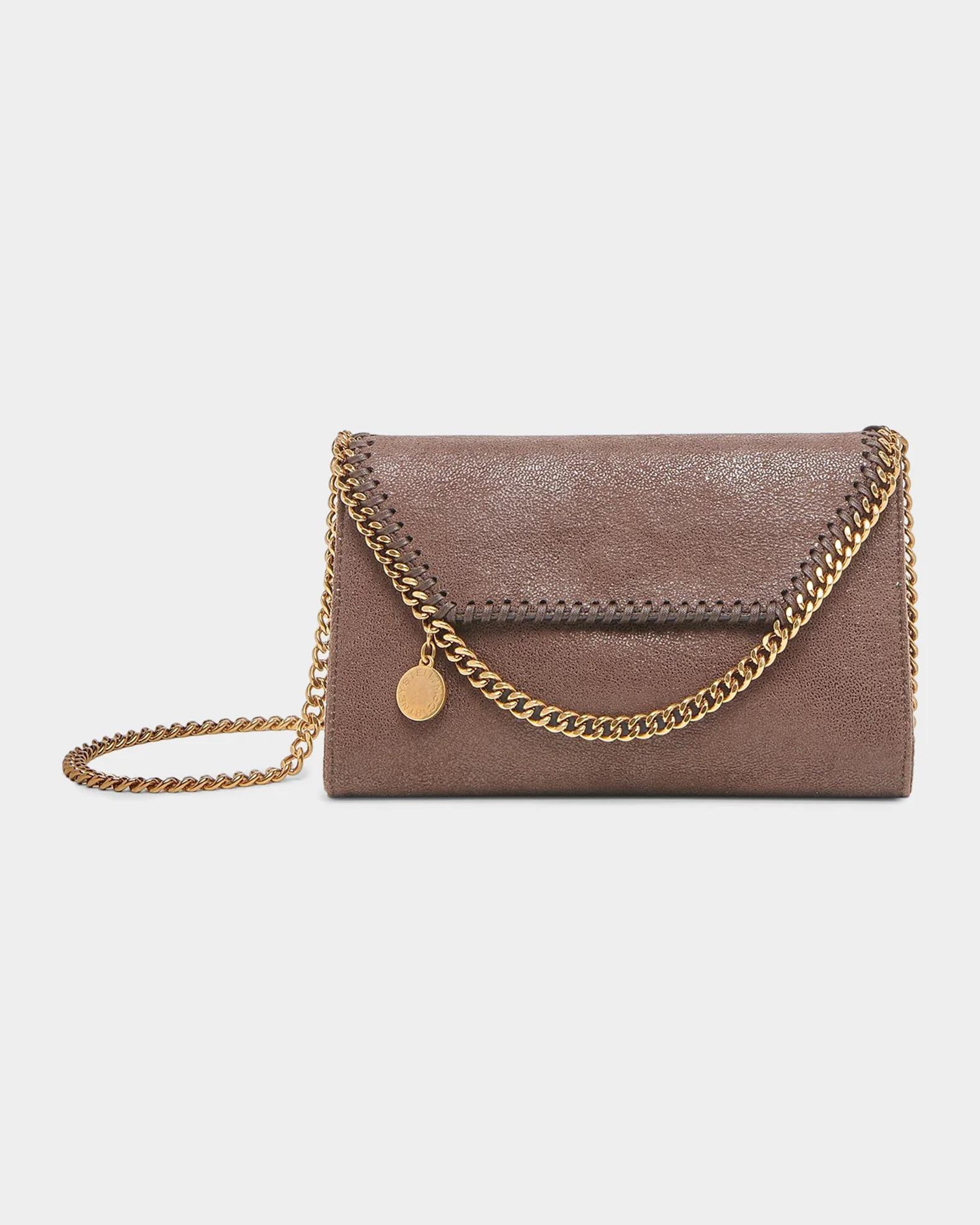 Stella McCartney Falabella Shaggy Deer Wallet Crossbody Bag