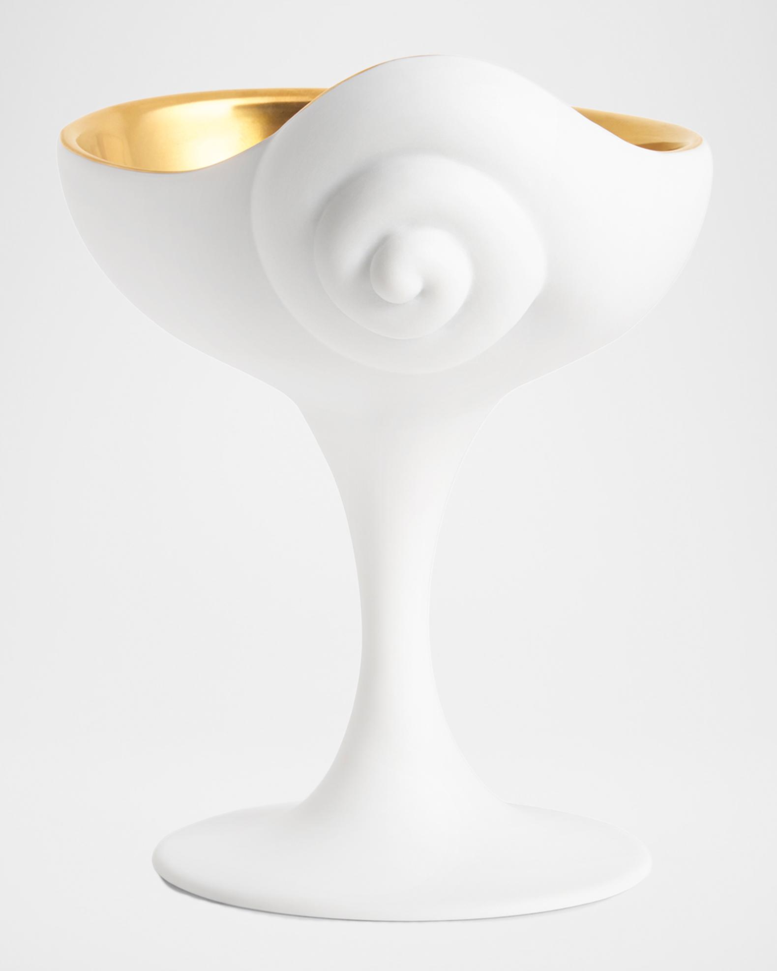 L'Objet x Jessica McCormack Shell 24K Gold-Plated Scoop Bowl | Neiman ...