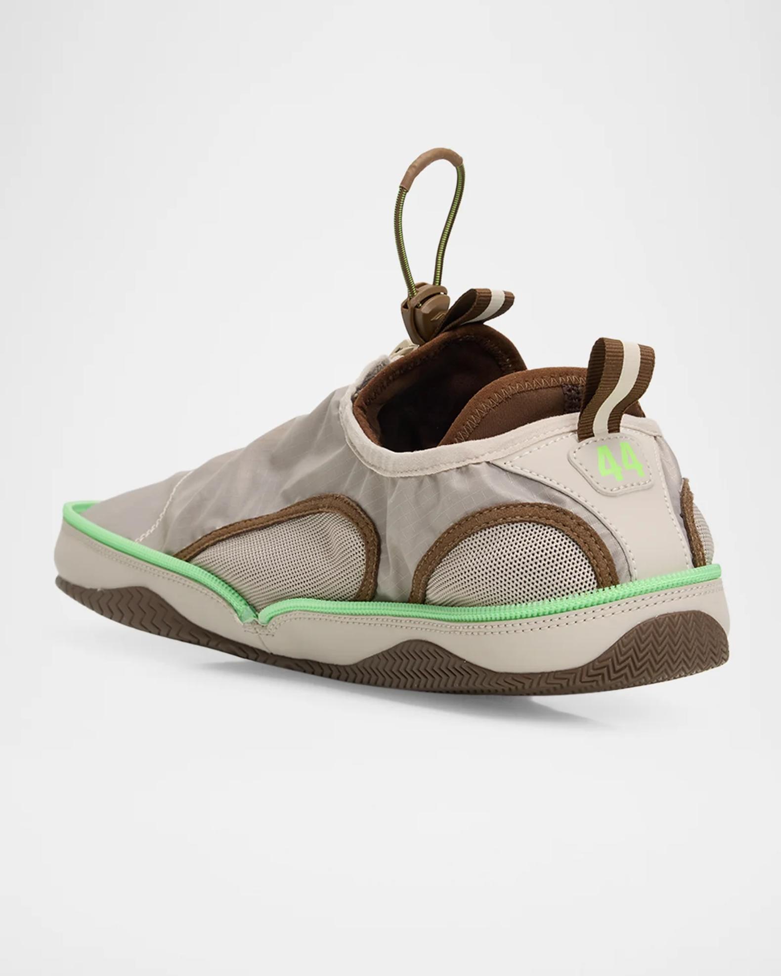Balenciaga Men's Pocket Foldable Zip-Up Sneakers | Neiman Marcus