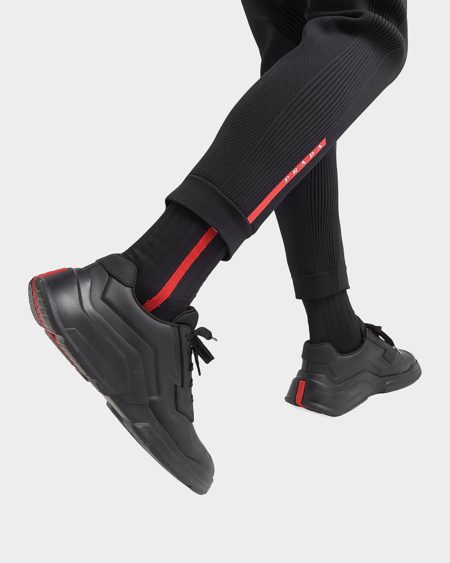 Prada Men's Techno Pique Pants | Neiman Marcus
