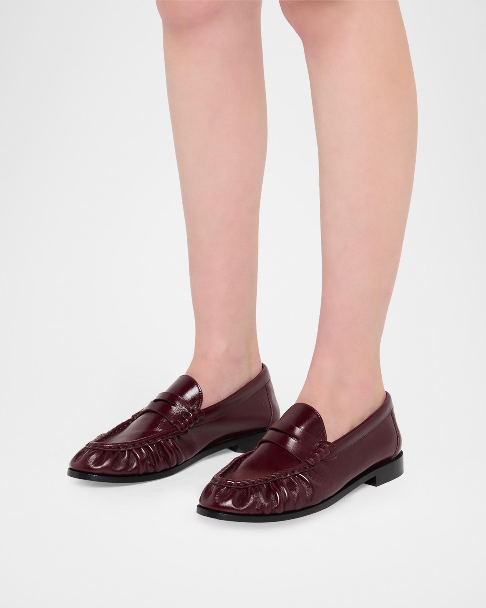 靴 saint laurent paris : leather loafers Saint Laurent Le Leather YSL Penny Loafers | Neiman Marcus