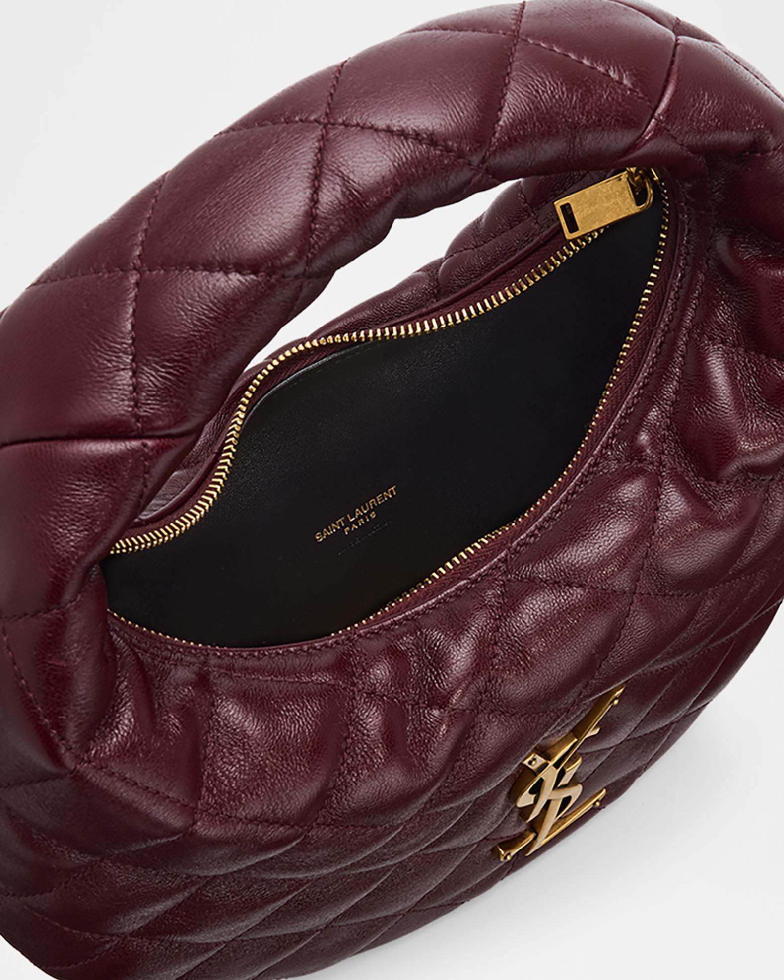 Saint Laurent Icarino YSL Quilted Leather Top-Handle Bag | Neiman