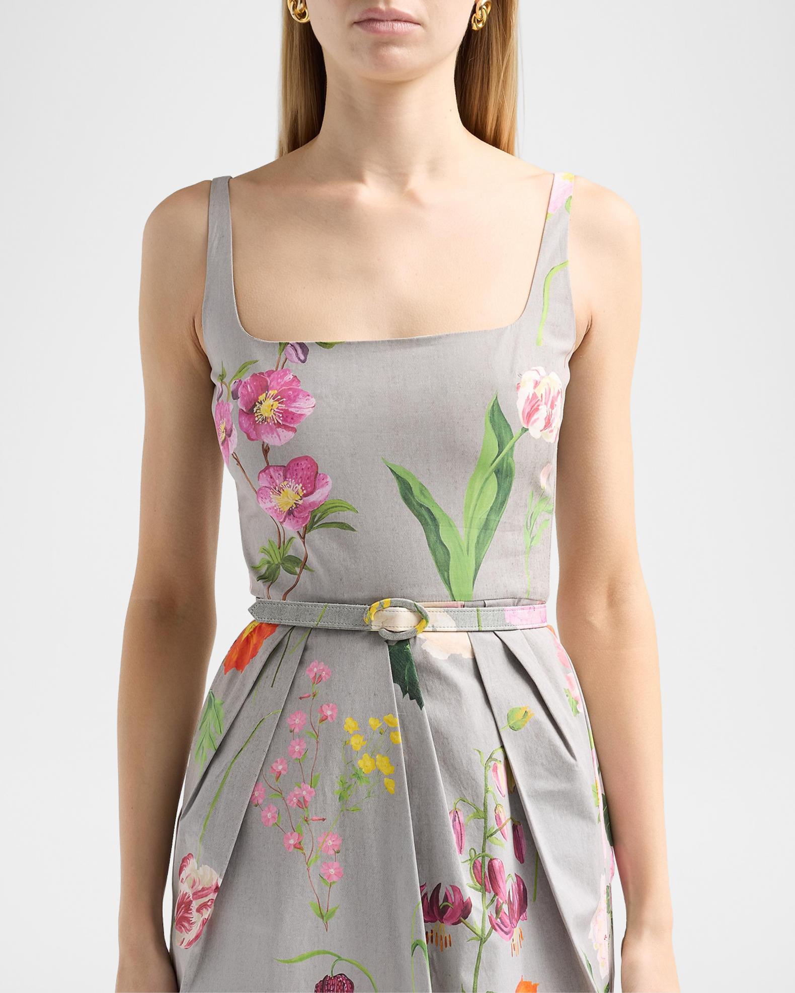 off-white delicate forest scarves organic cotton mini dress – belletique 100% Organic Cotton Model summer casual dress Weekend Max Mara | Chiffon Colors:Sage Green