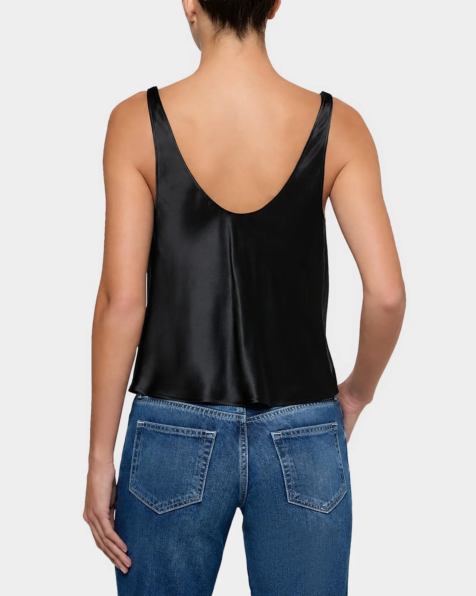 L'AGENCE Evadne Silk Lace Camisole | Neiman Marcus