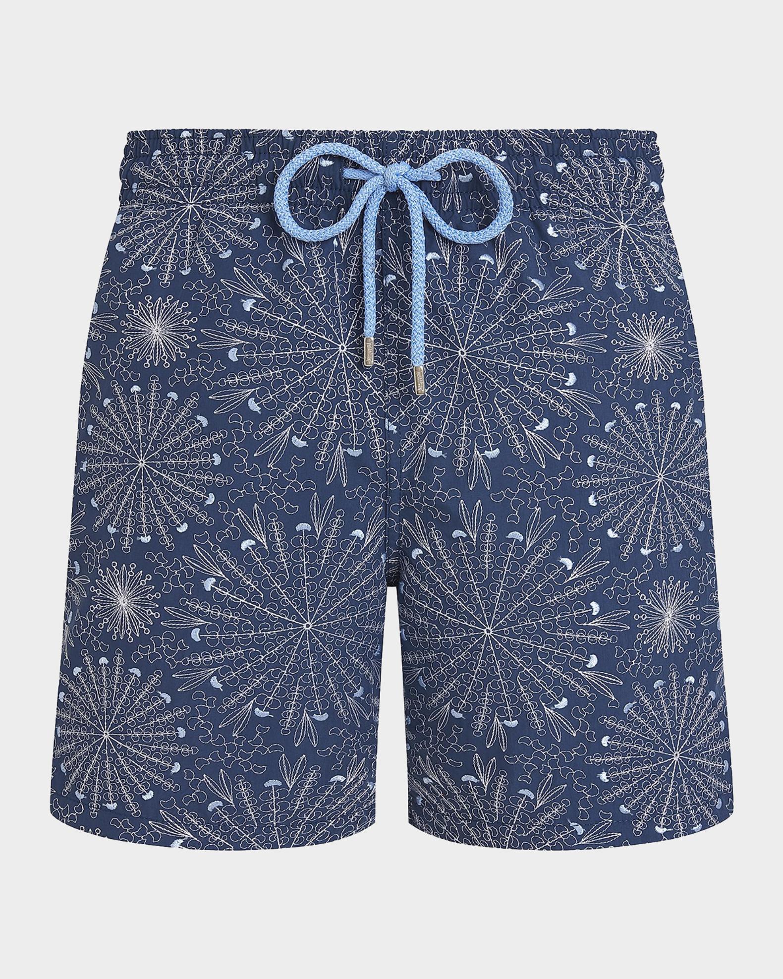 VILEBREQUIN スイムパンツ Vilebrequin Men's Mistral Embroidered Sea Urchin Swim Trunks