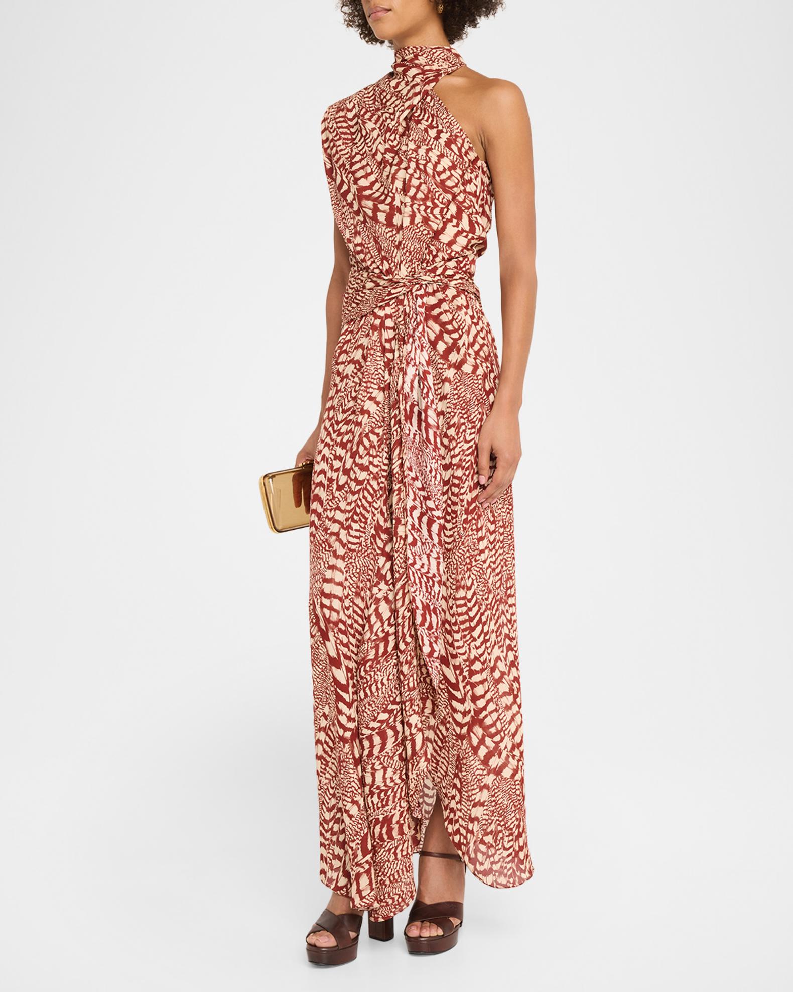 Johanna Ortiz Airborne Grace Silk Maxi Dress | Neiman Marcus