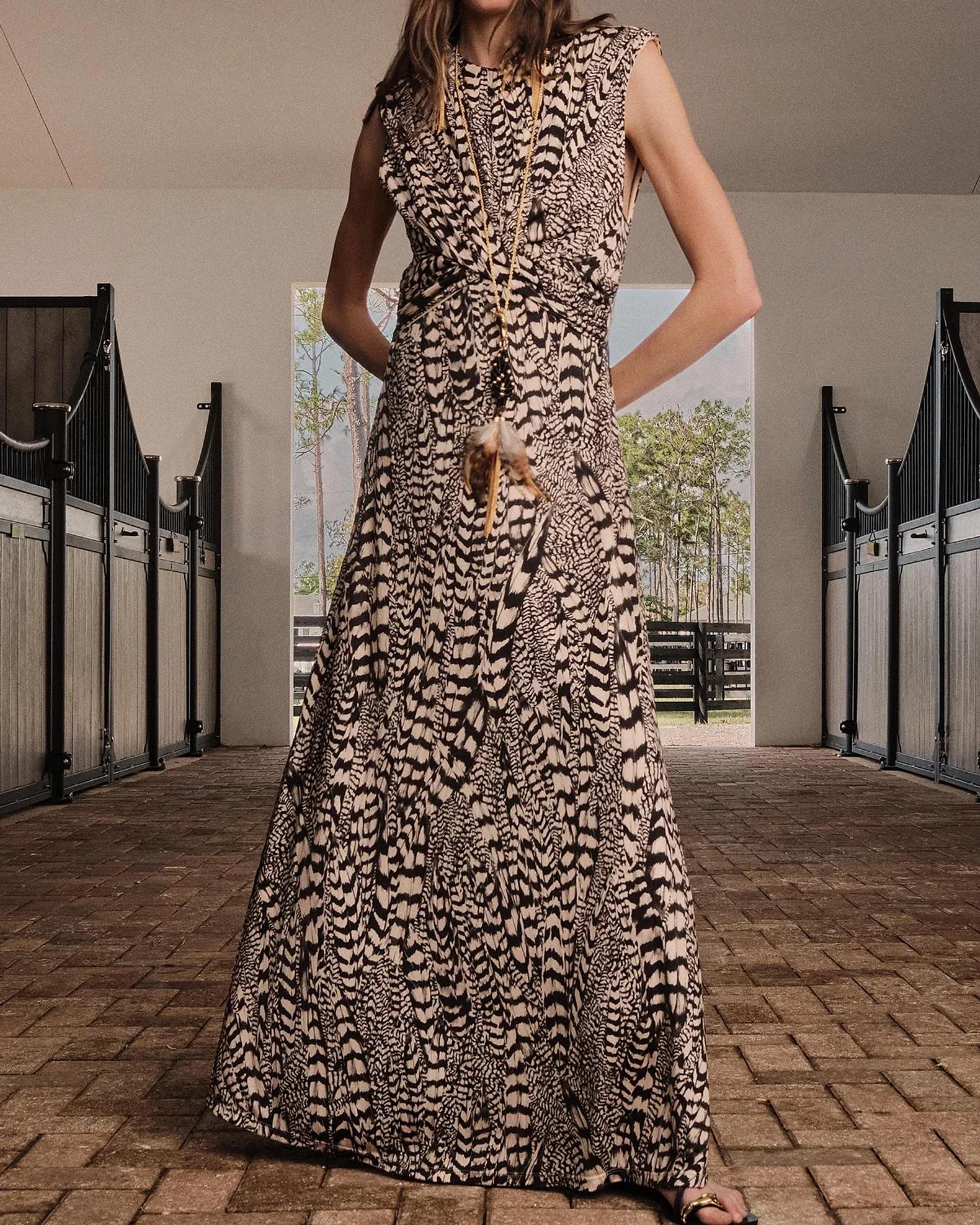 Johanna Ortiz The Lone Muse Jersey Maxi Dress | Neiman Marcus