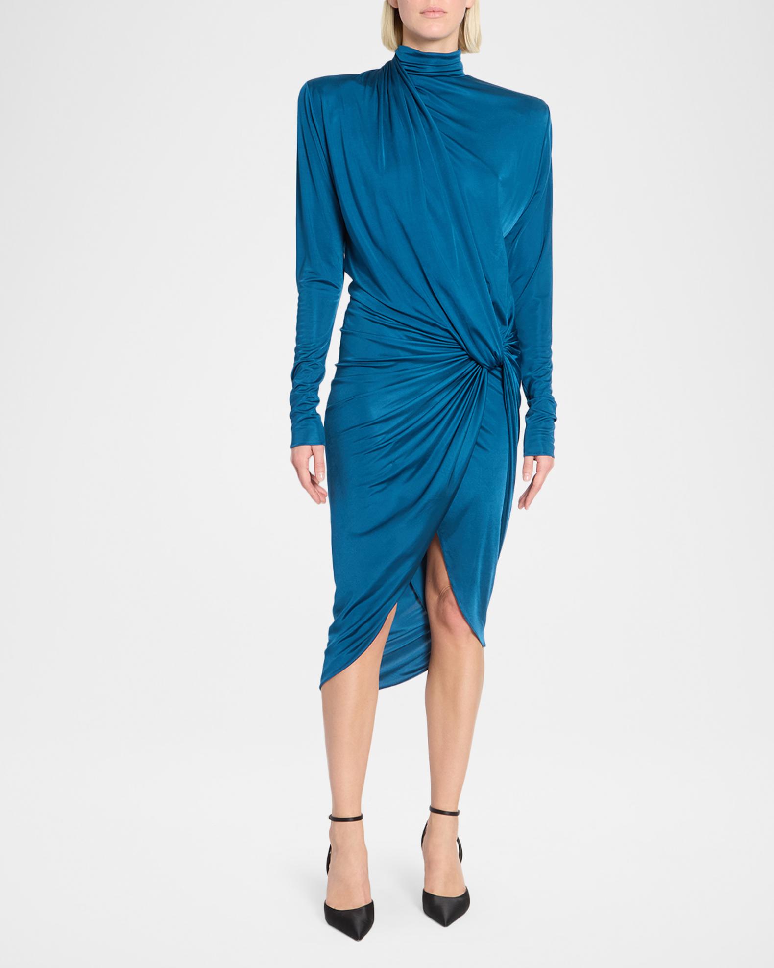 balmain jersey dress Flowing jersey