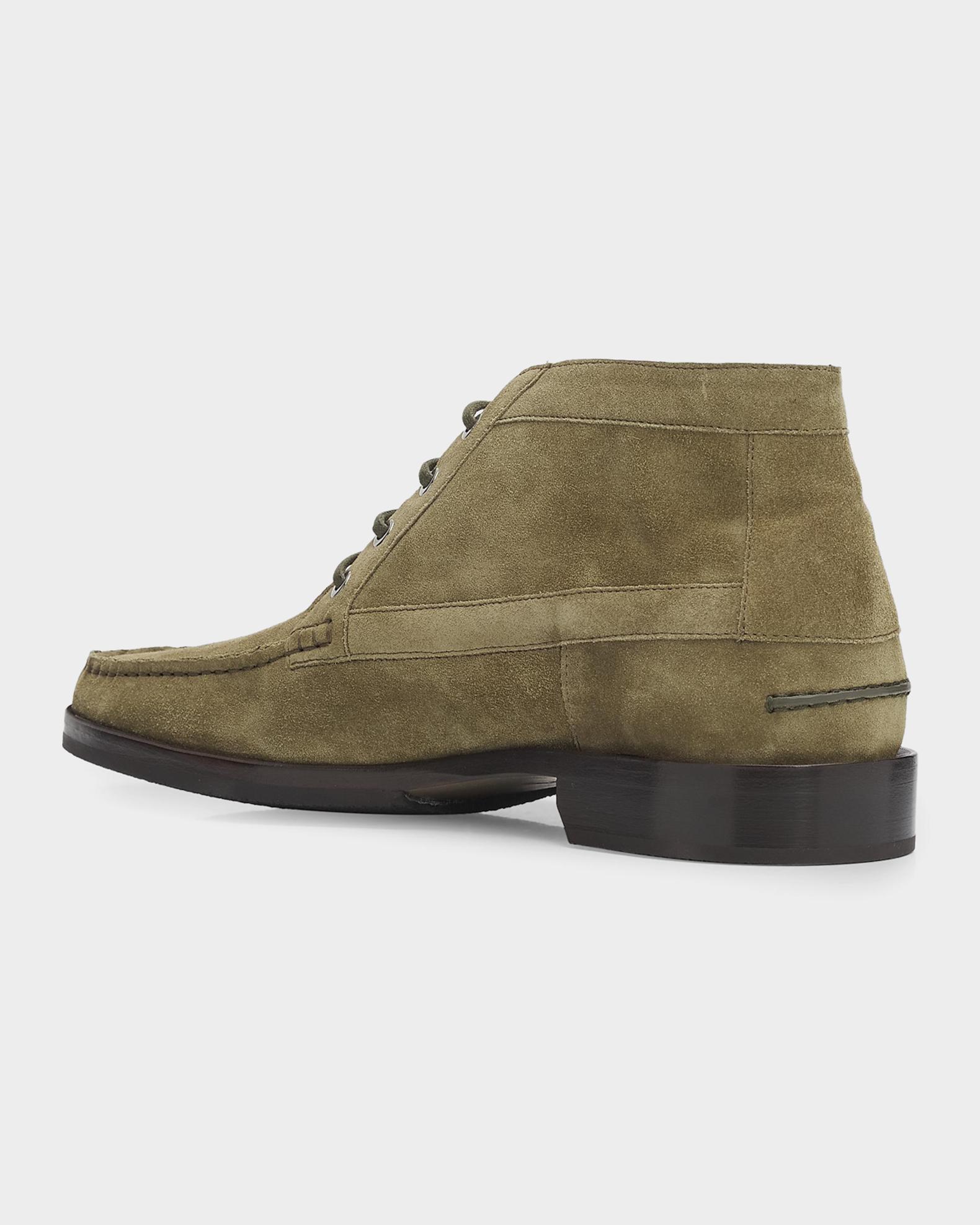 Manolo Blahnik Men's Rhinebeck Suede Ankle Boots | Neiman Marcus
