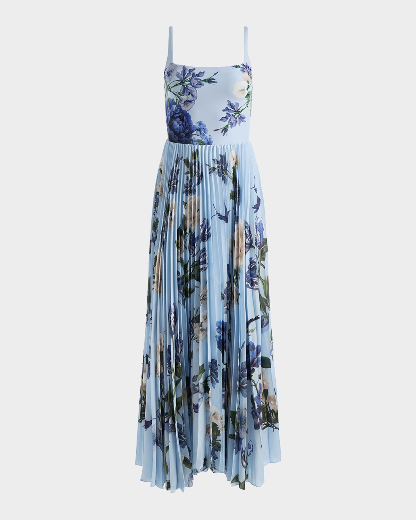 alice and olivia pleated dress Alice + Olivia Carolyn Pleated Maxi Dress, Size 10